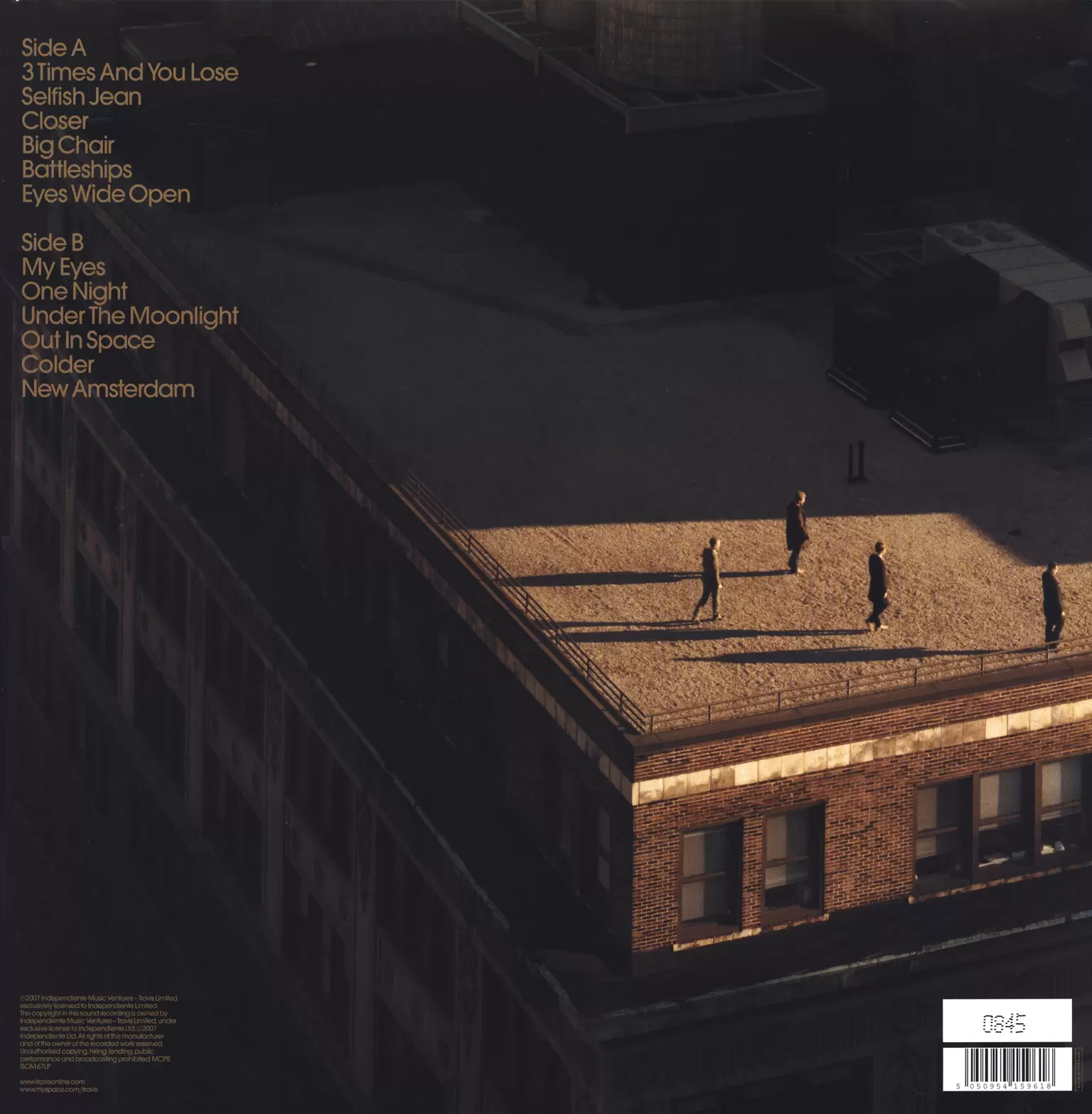 Travis: The Boy With No Name, 1×LP (Vinyl), 1×7" Single (Vinyl)