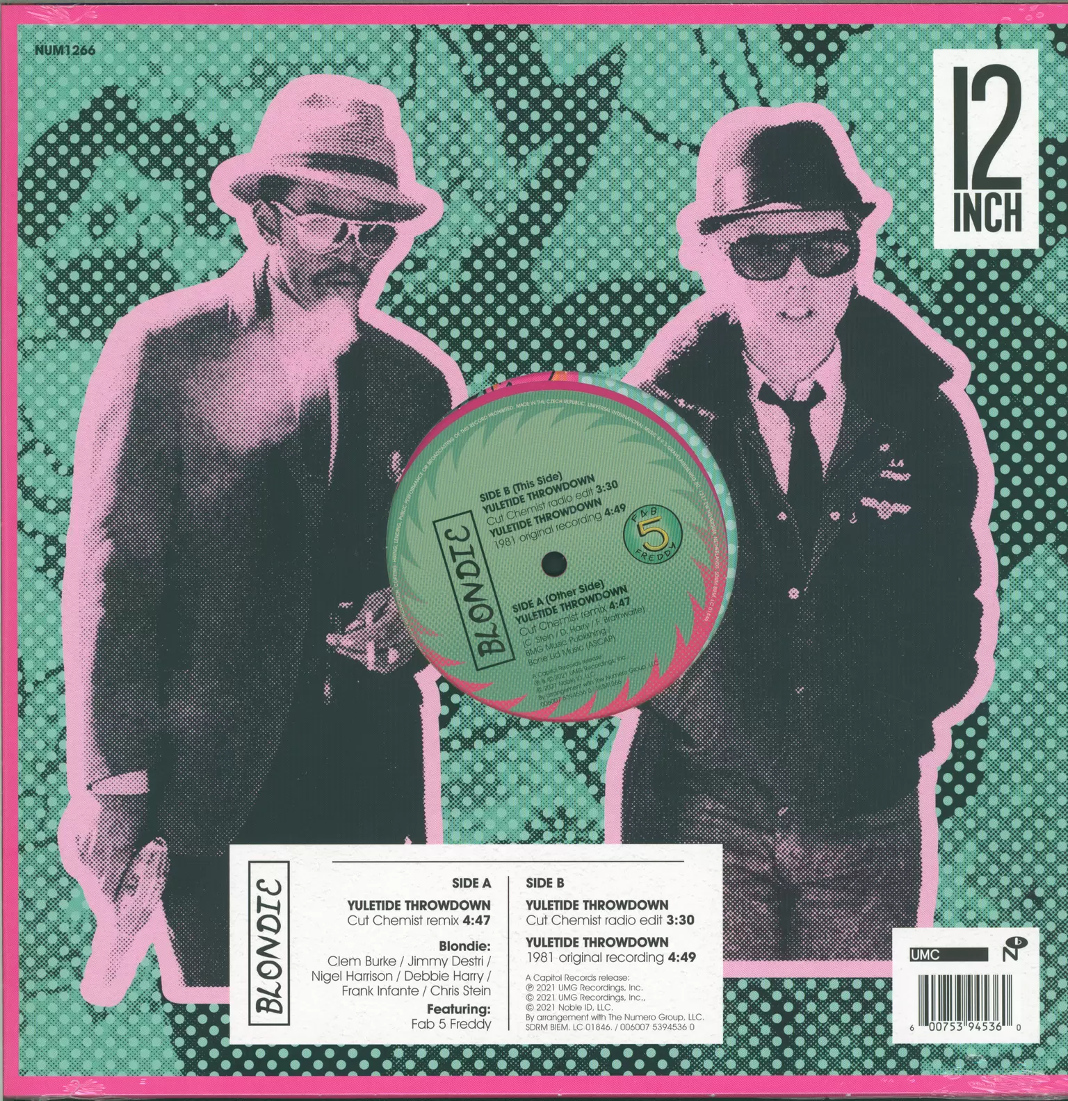 Blondie: Yuletide Throwdown, 1×12" Maxi Single (Vinyl)