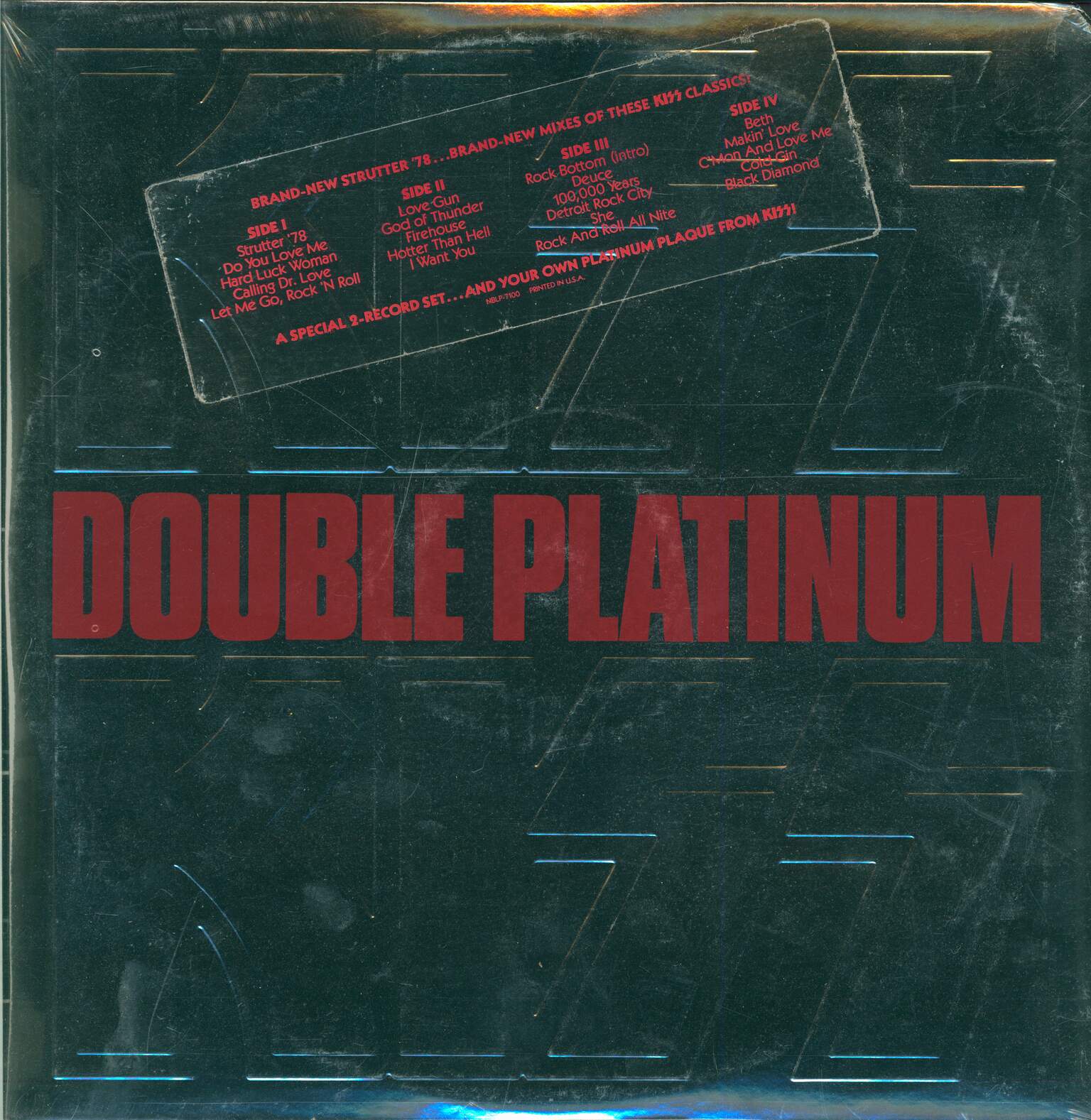 Kiss: Double Platinum, 2×LP (Vinyl)