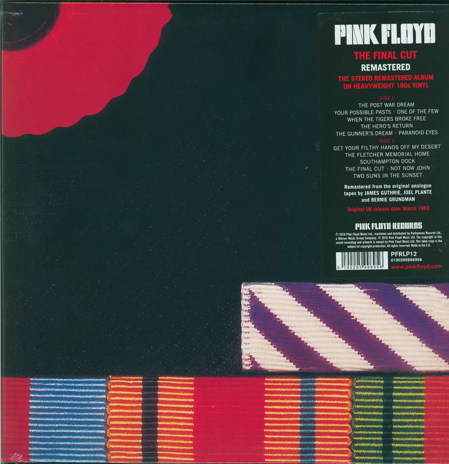 Pink Floyd: The Final Cut, 1×LP (Vinyl)