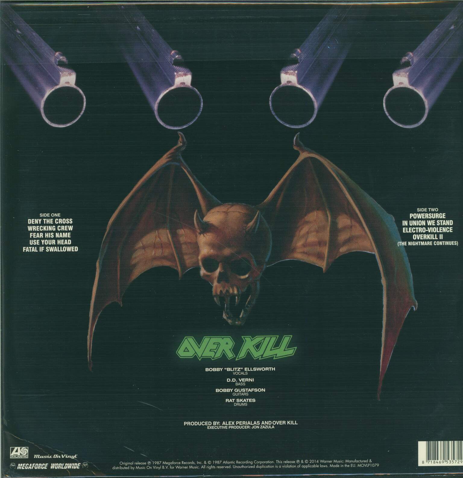 Overkill: Taking Over, 1×LP (Vinyl)