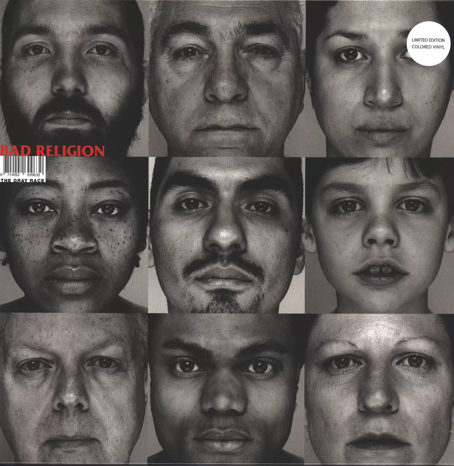 Bad Religion: The Gray Race, 1×LP (Vinyl)