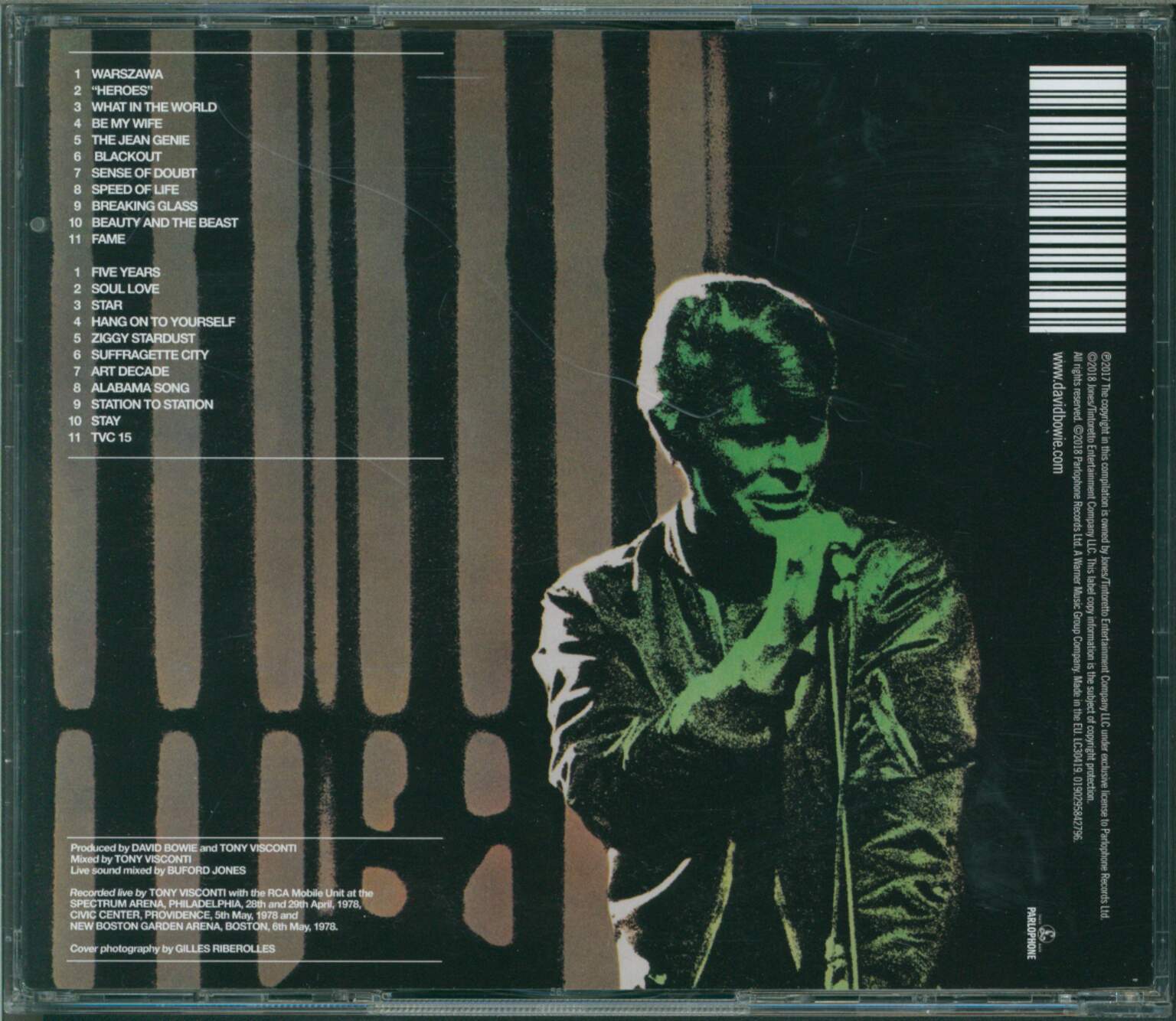 David Bowie: Stage (2017), 2×CD