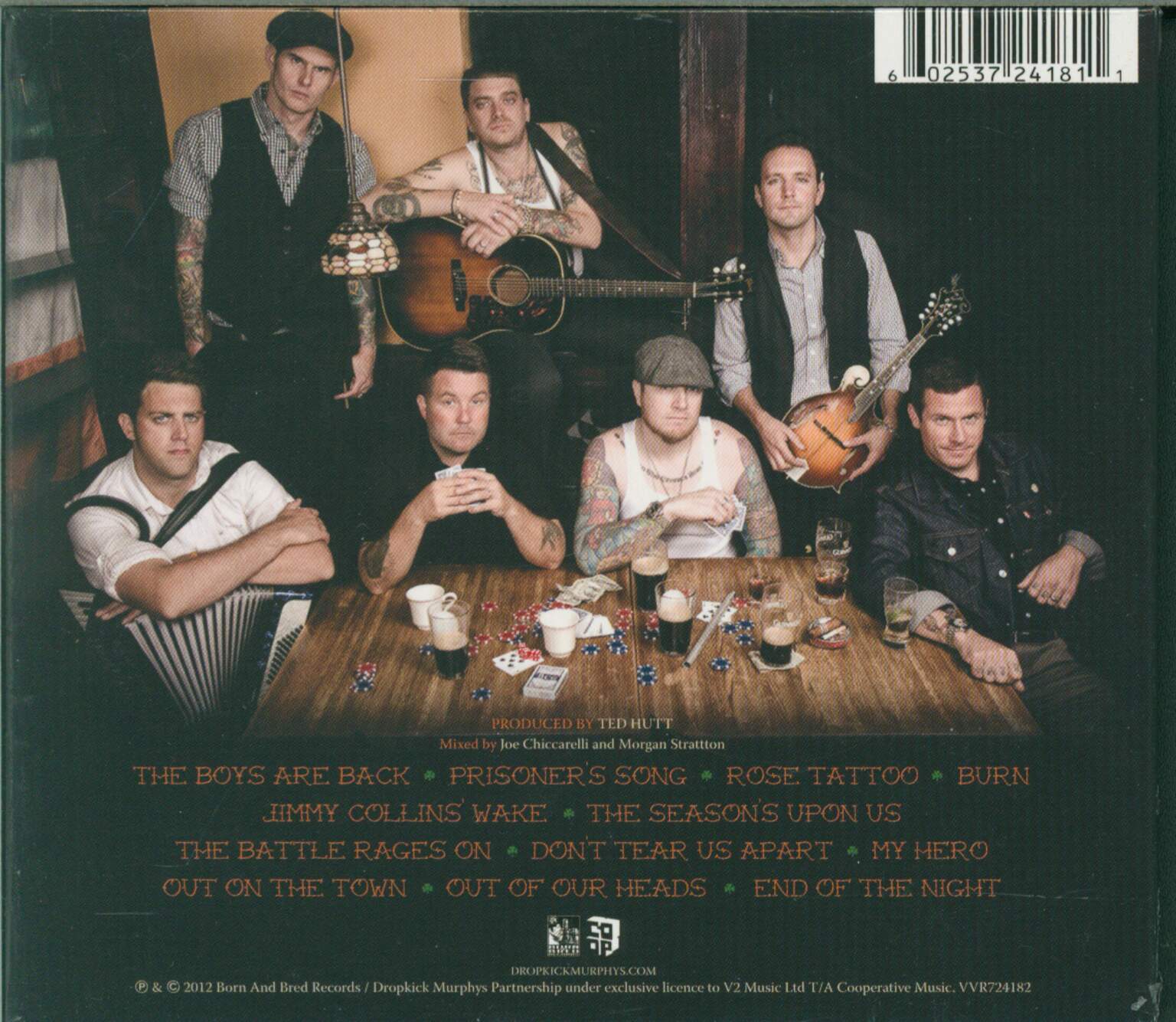 Dropkick Murphys: Signed And Sealed In Blood, 1×CD