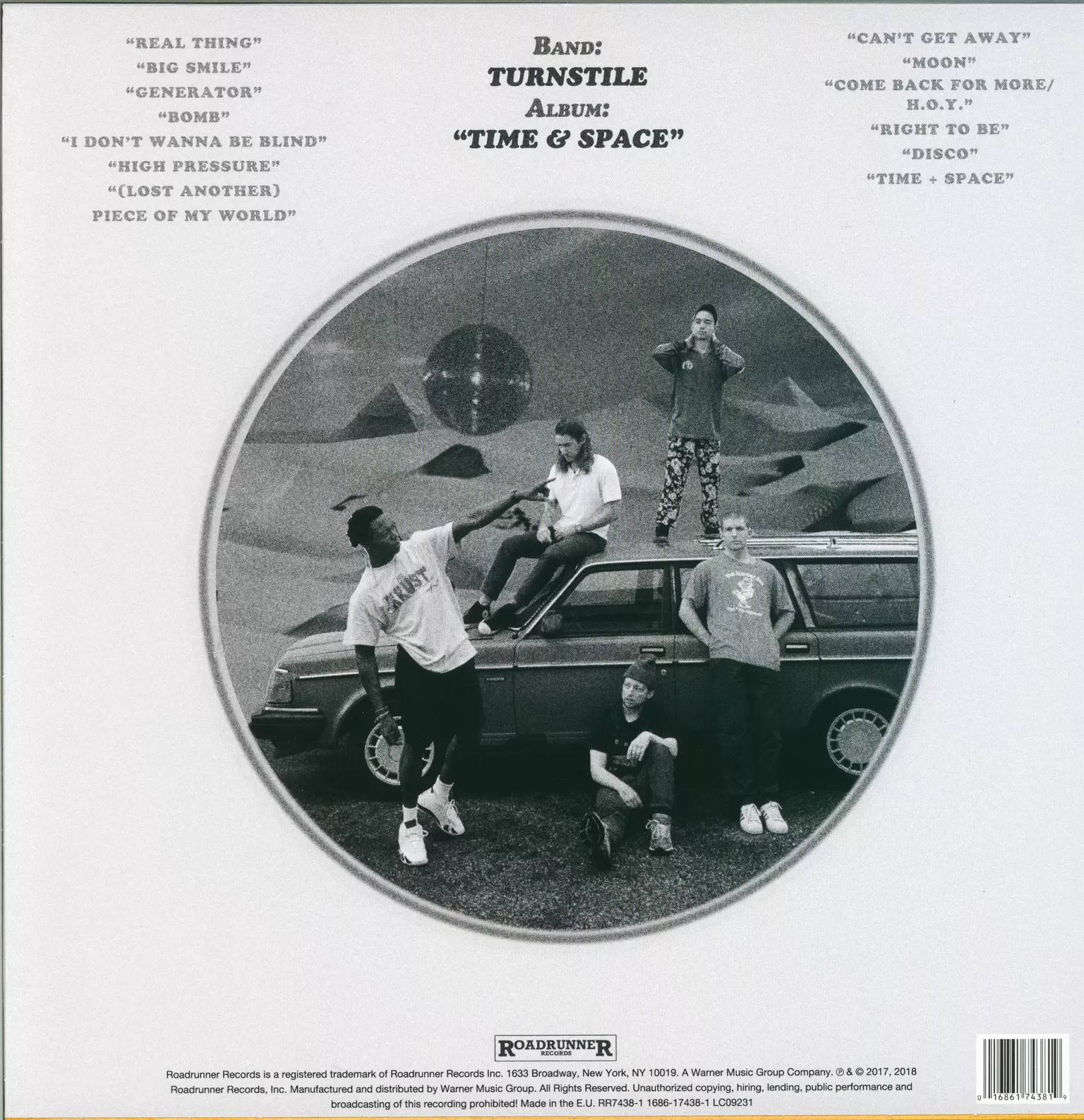 Turnstile: Time & Space, 1×LP (Vinyl)