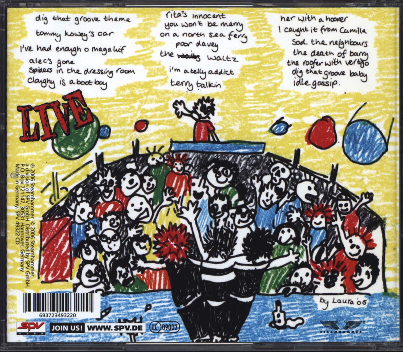 Toy Dolls: Treasured Tracks, 1×CD