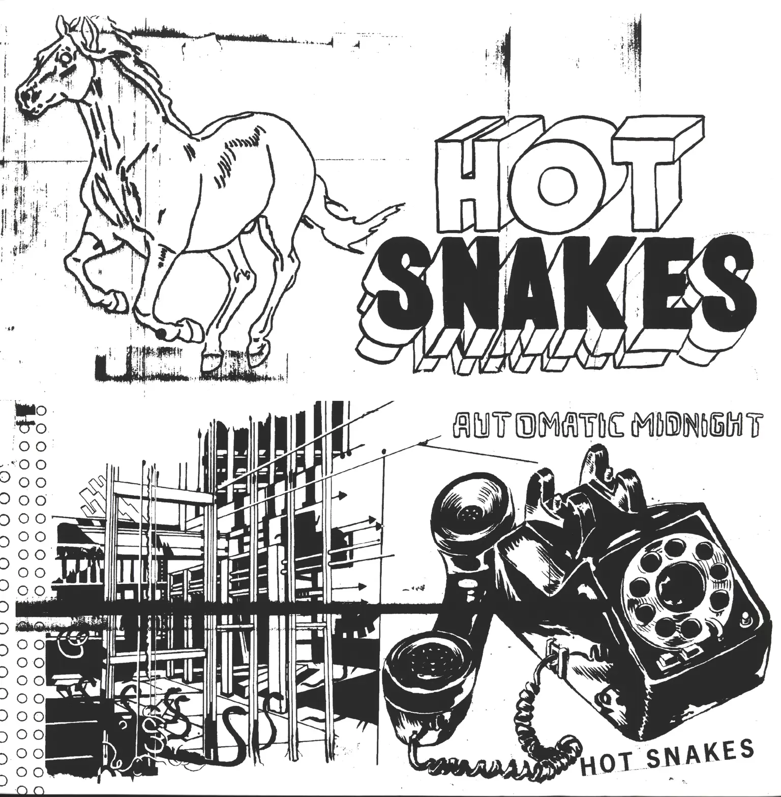 Hot Snakes: Automatic Midnight, 1×LP (Vinyl)