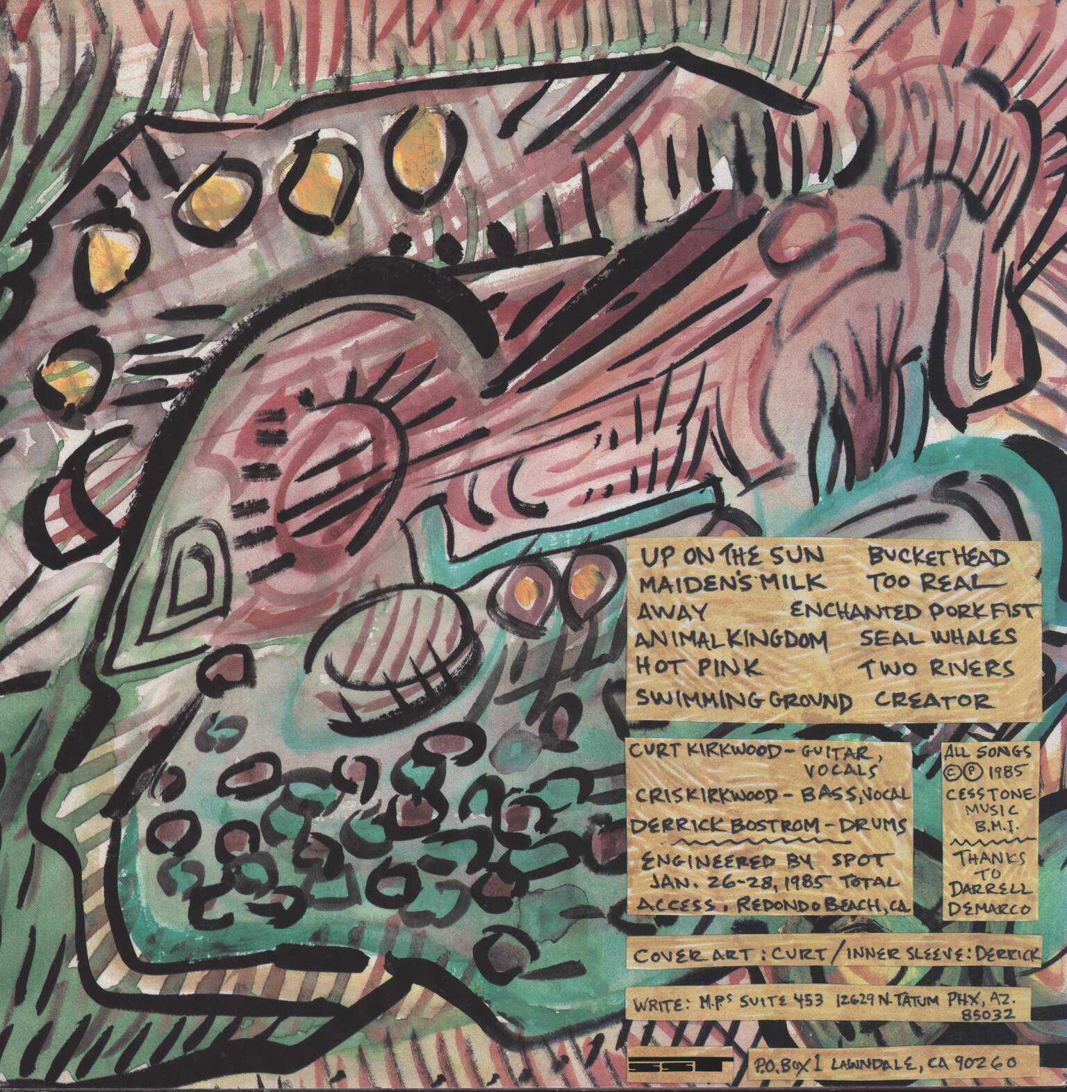 Meat Puppets: Up On The Sun, 1×LP (Vinyl)