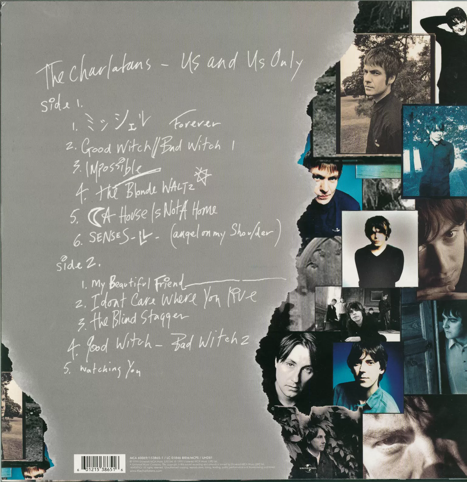The Charlatans: Us And Us Only, 1×LP (Vinyl)