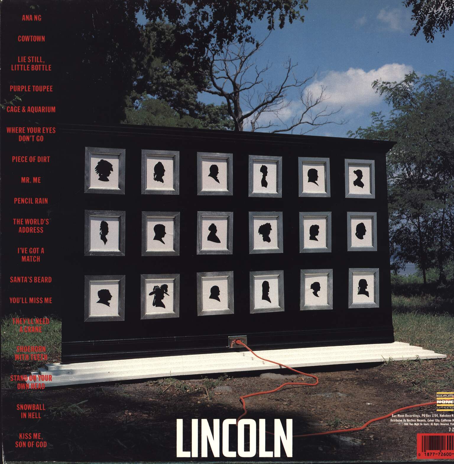 They Might Be Giants: Lincoln, 1×LP (Vinyl)