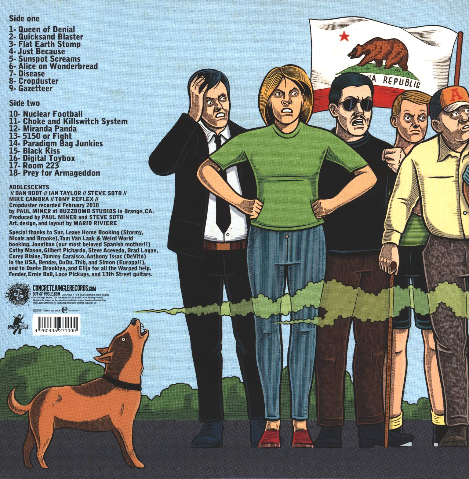 Adolescents: Cropduster, 1×LP (Vinyl)