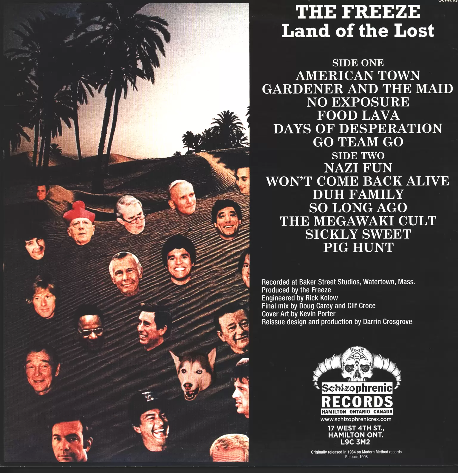 The Freeze: Land Of The Lost, 1×LP (Vinyl)