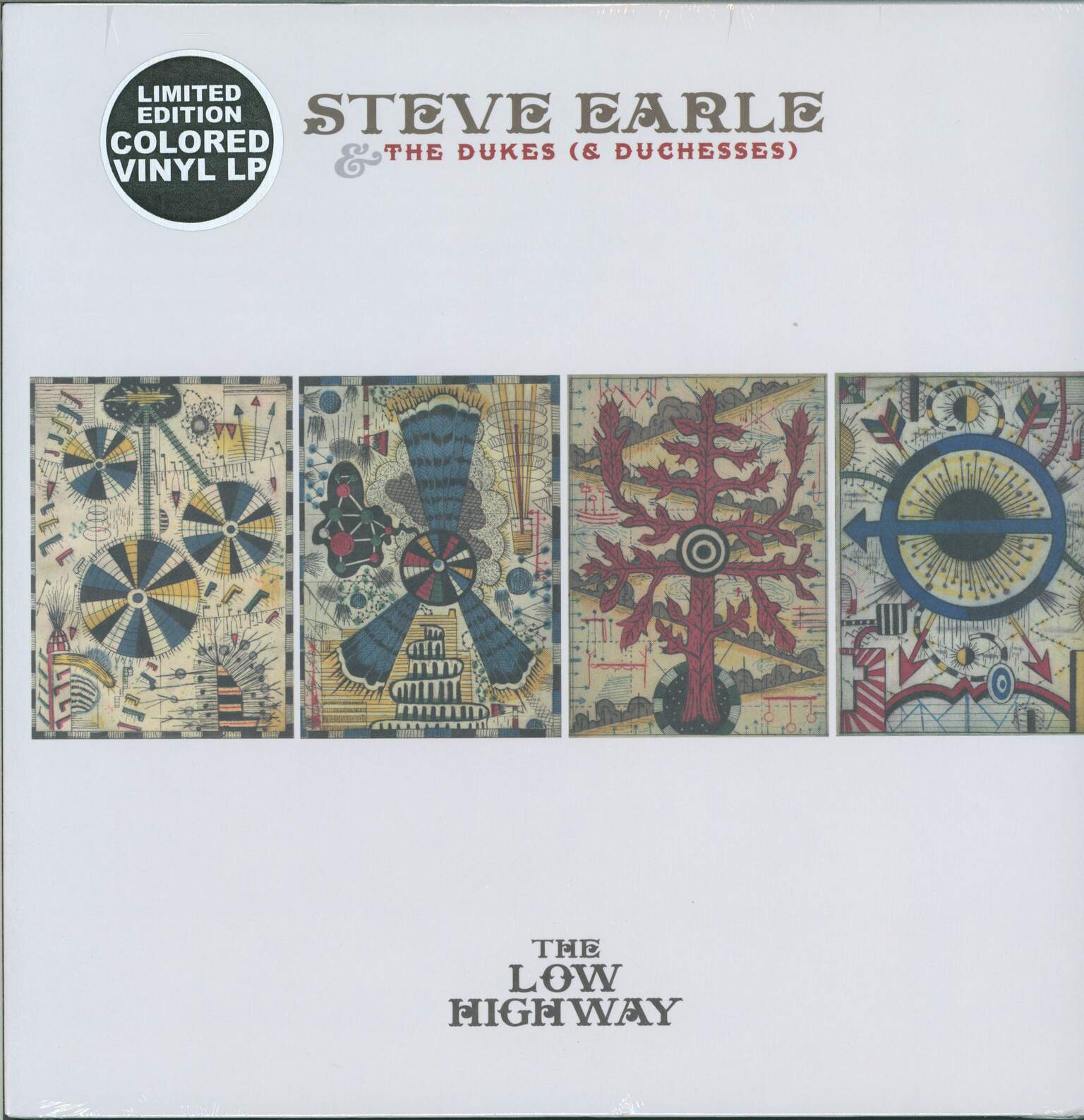 Steve Earle & The Dukes (And Duchesses): The Low Highway, 1×LP (Vinyl)