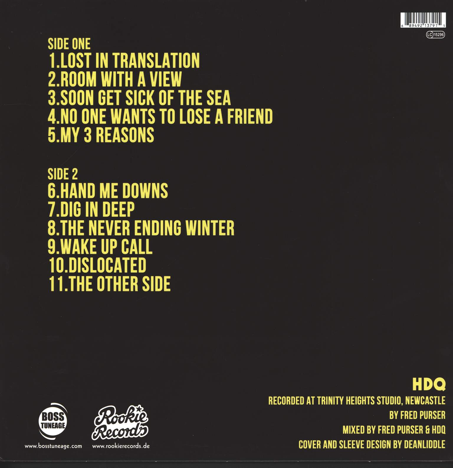 H.D.Q.: Lost In Translation, 1×LP (Vinyl)