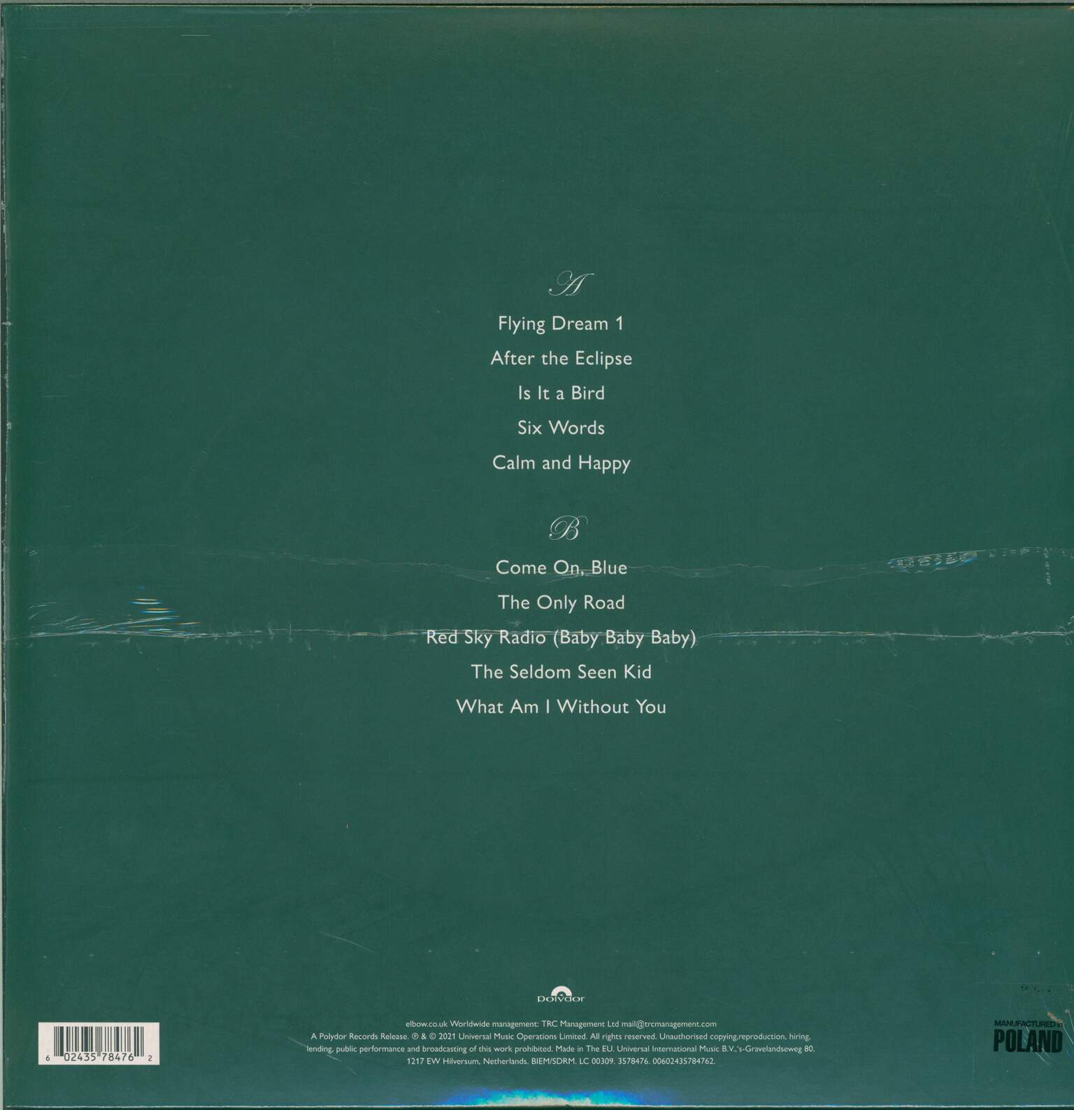 Elbow: Flying Dream 1, 1×LP (Vinyl)