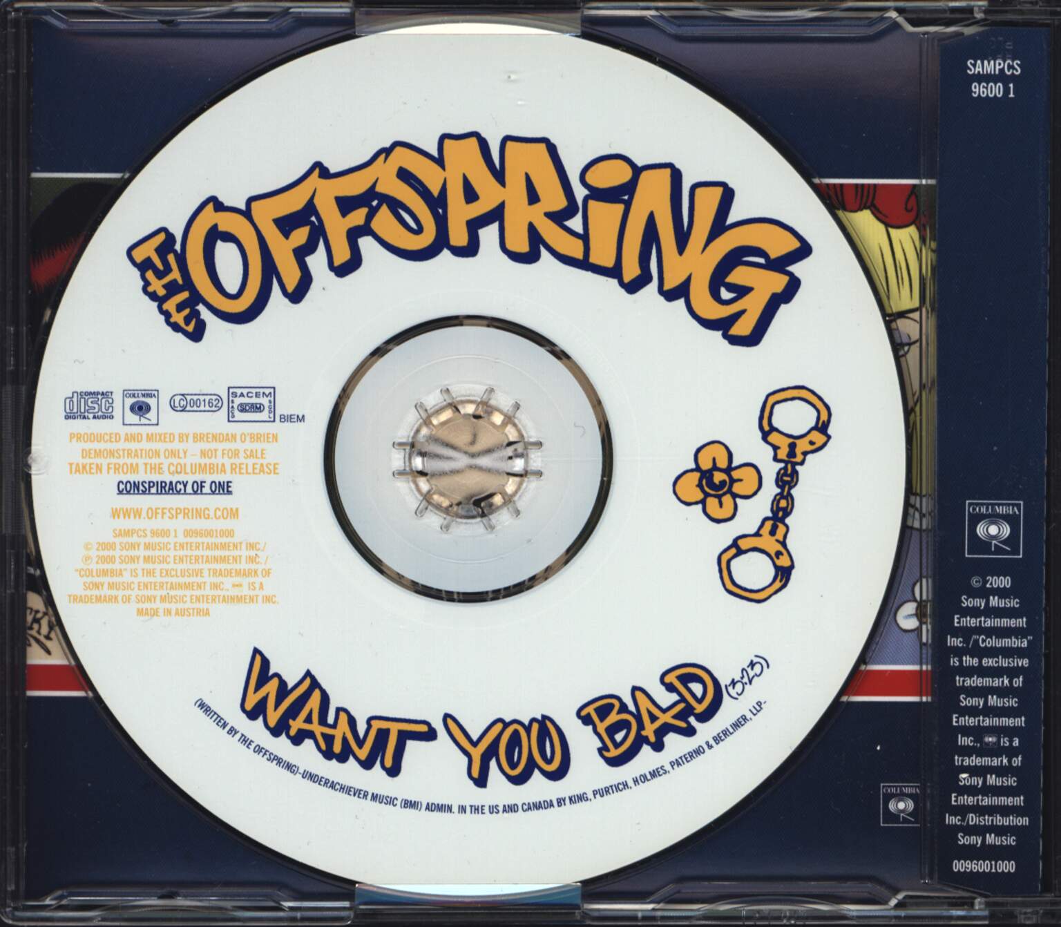 The Offspring: Want You Bad, 1×Mini CD