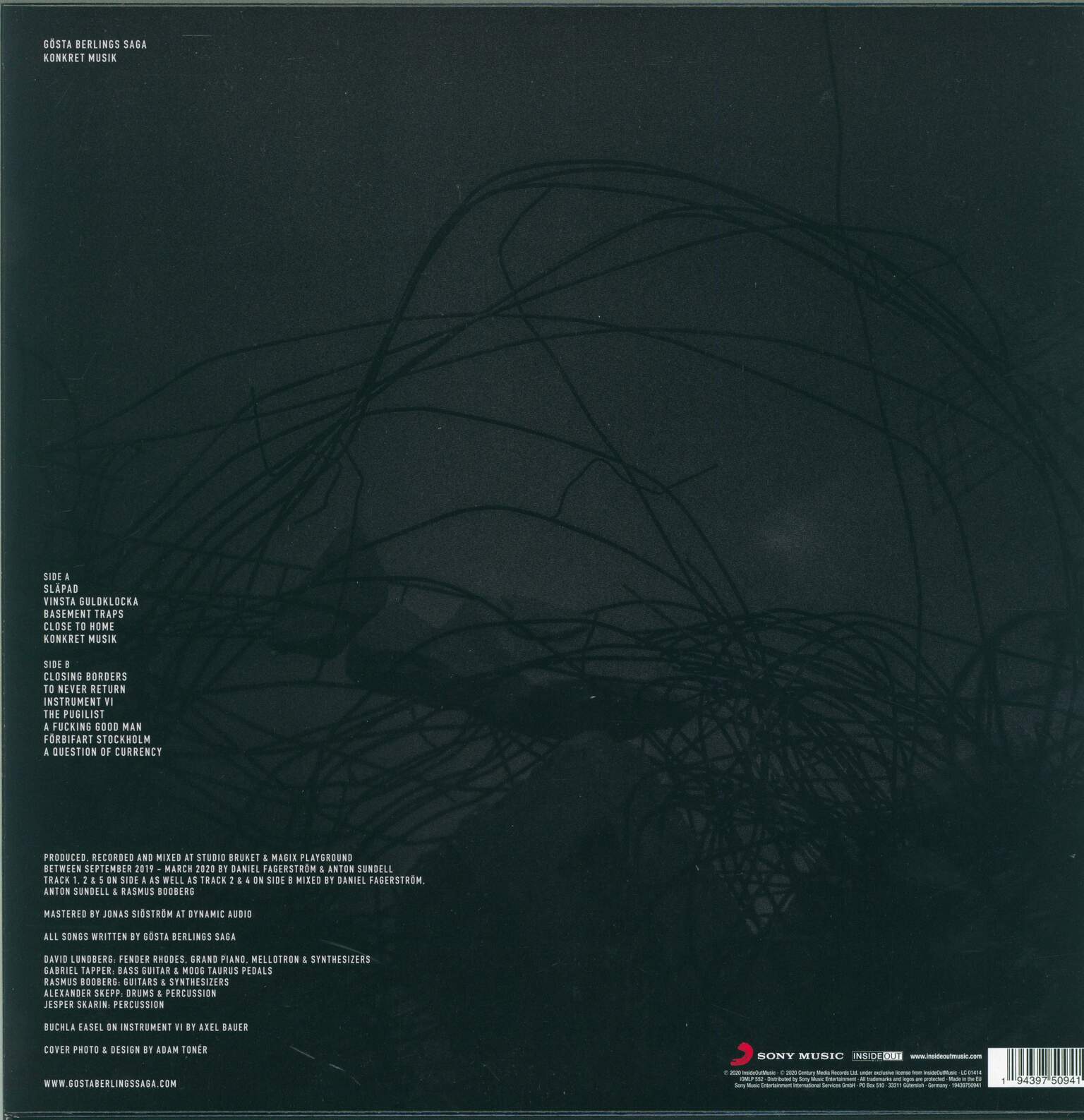 Gösta Berlings Saga: Konkret Musik, 1×CD, 1×LP (Vinyl)