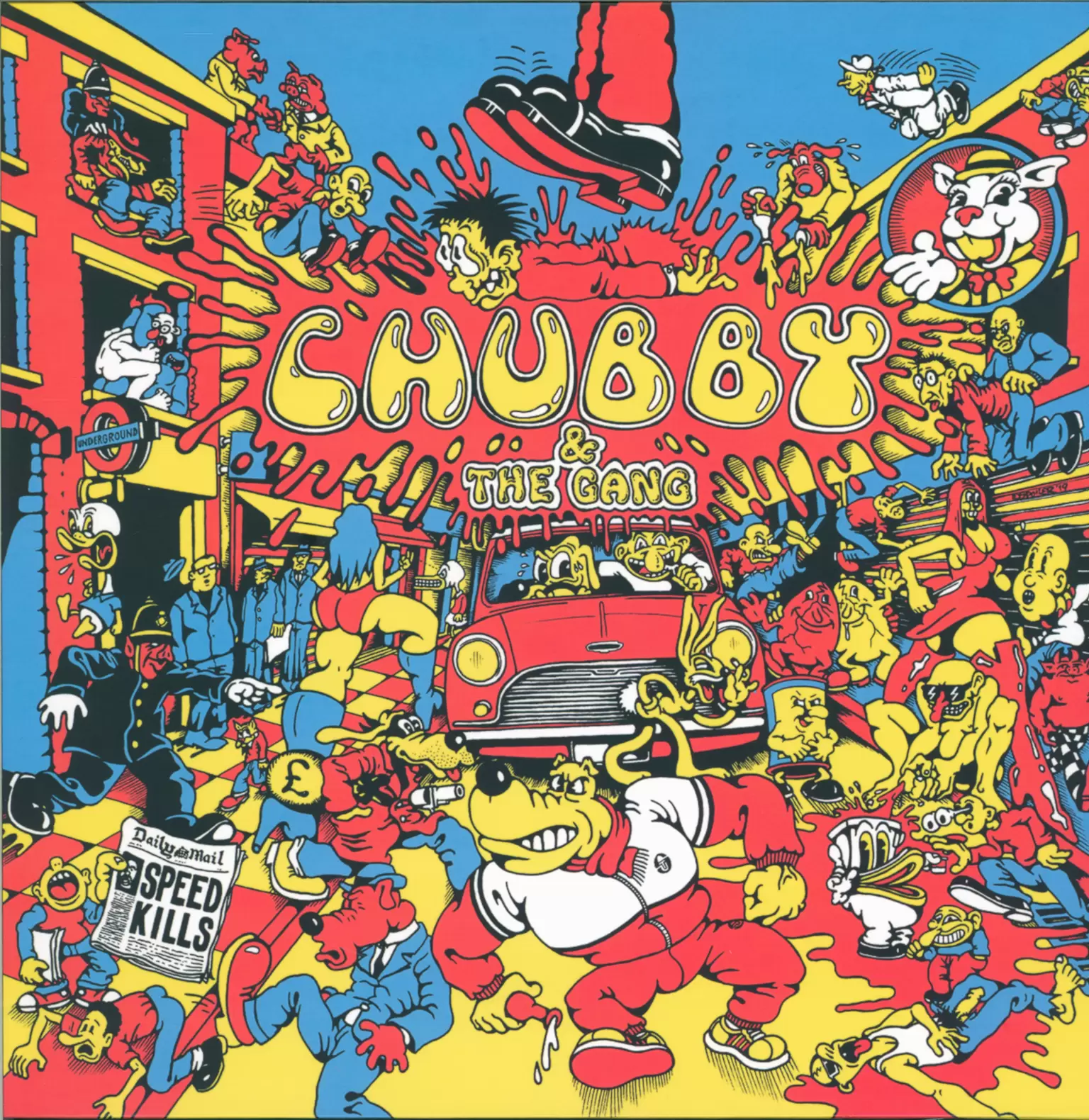 Chubby & The Gang: Speed Kills, 1×LP (Vinyl)