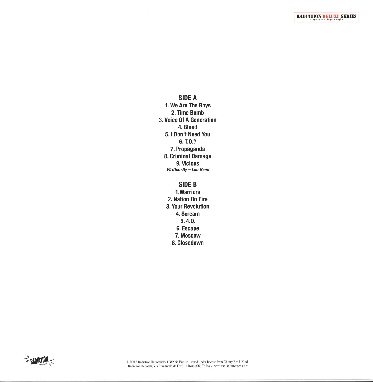 Blitz: Voice Of A Generation, 1×LP (Vinyl)