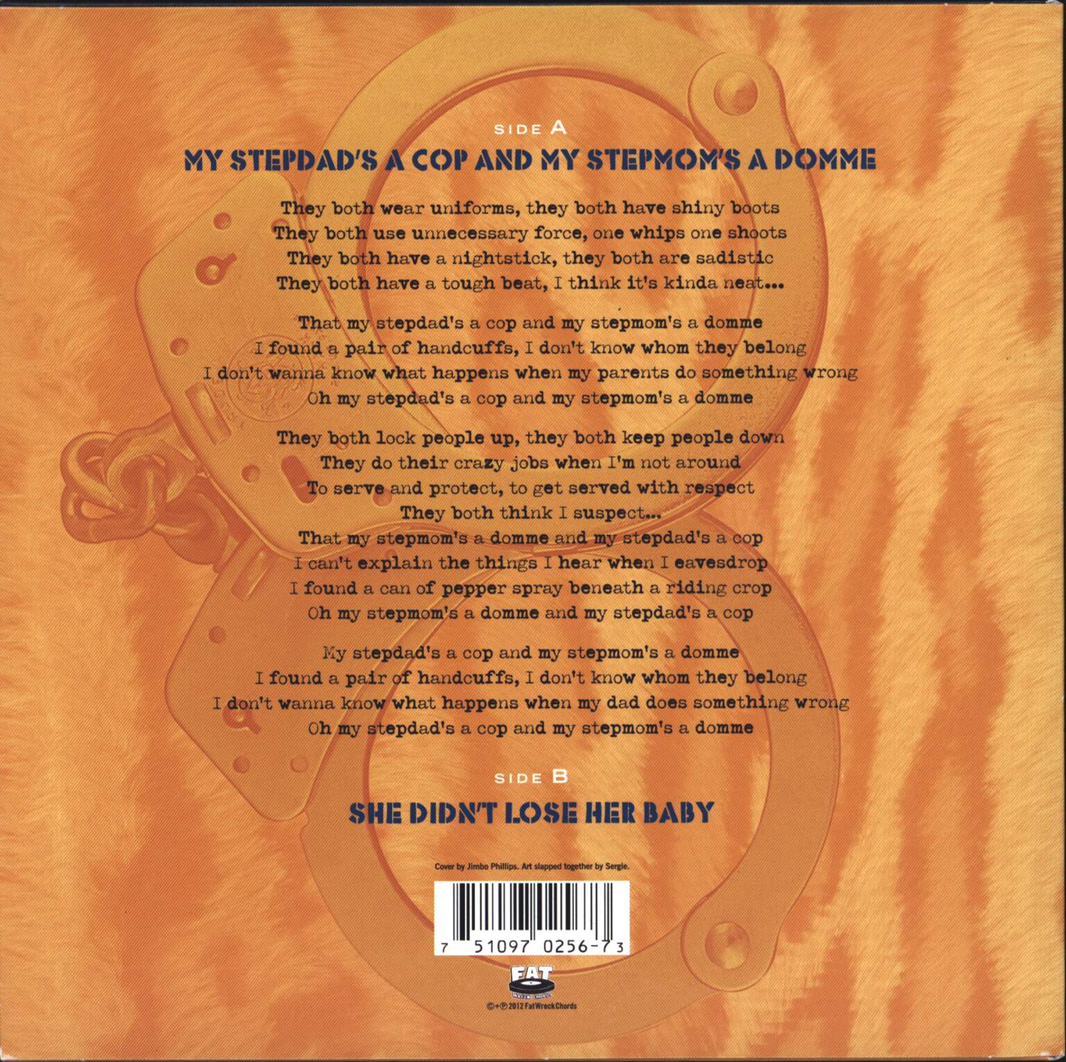 NOFX: My Stepdad’s A Cop And My Stepmom’s A Domme, 1×7" Single (Vinyl)