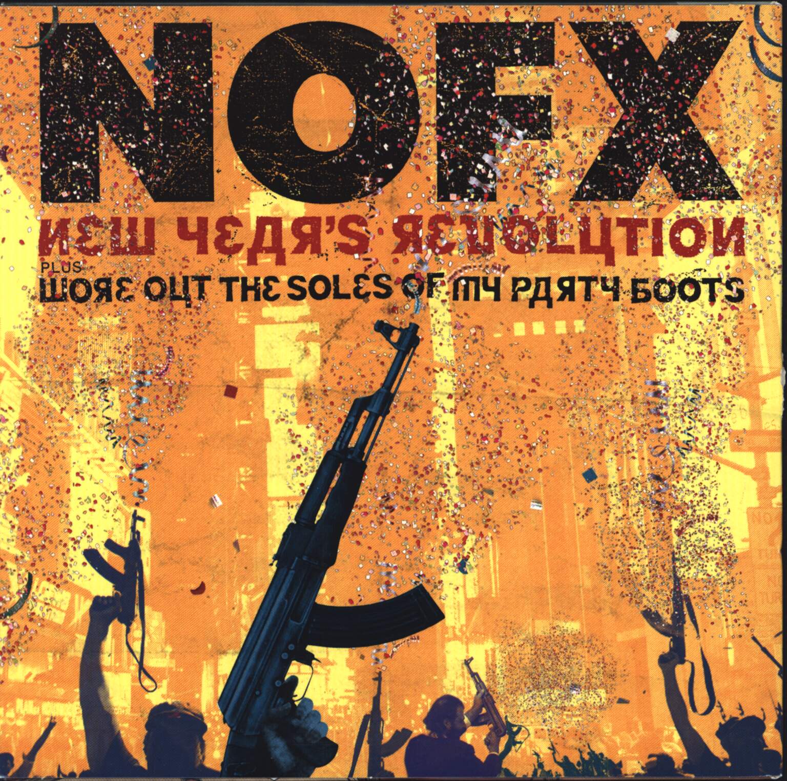 NOFX: Xmas Has Been X'ed / New Year's Revolution, 1×7" Single (Vinyl)
