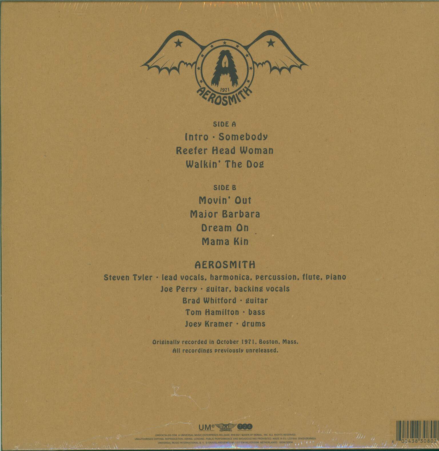 Aerosmith: The Road Starts Hear, 1×LP (Vinyl)