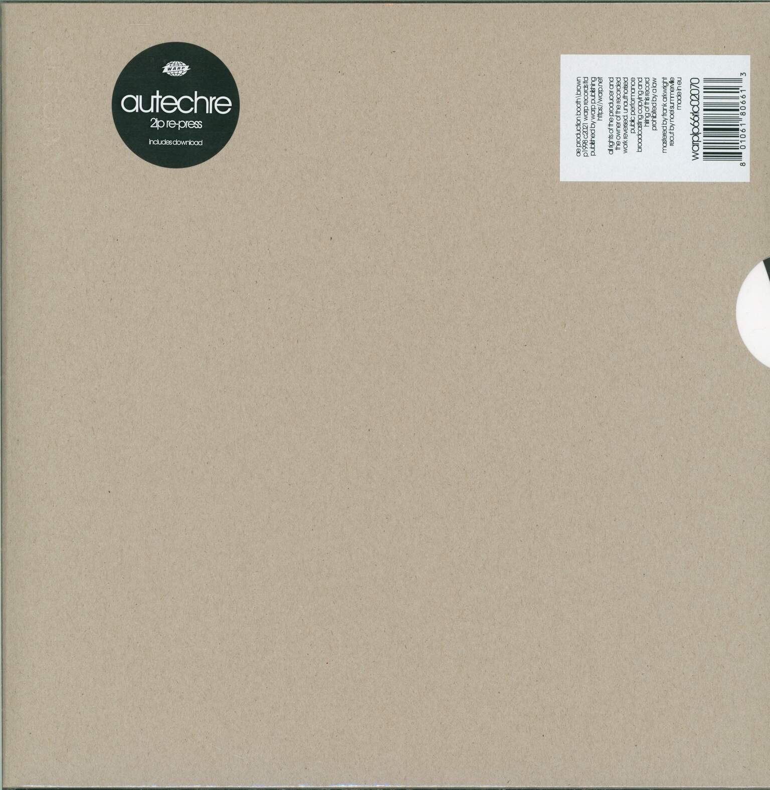 Autechre: LP5, 2×LP (Vinyl)