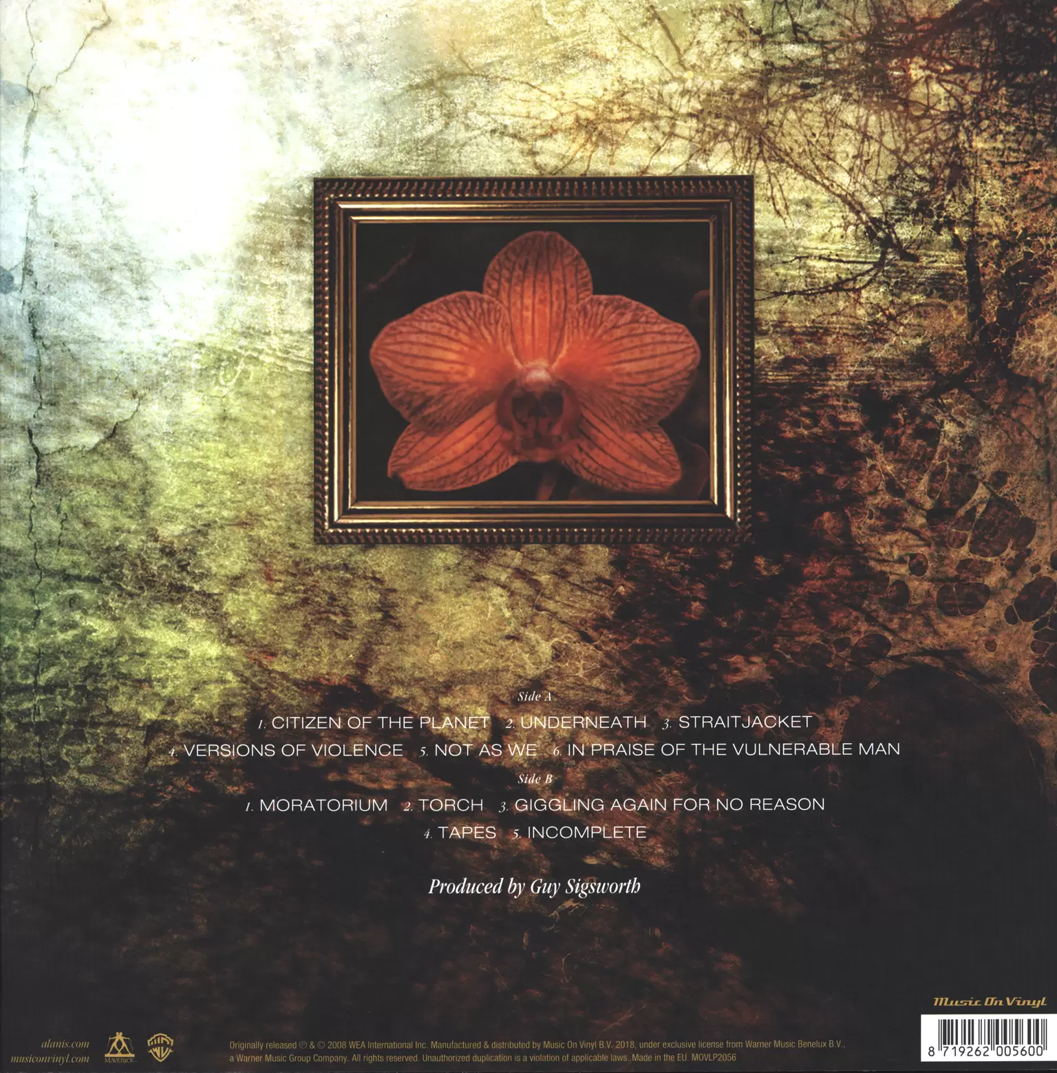 Alanis Morissette: Flavors Of Entanglement, 1×LP (Vinyl)