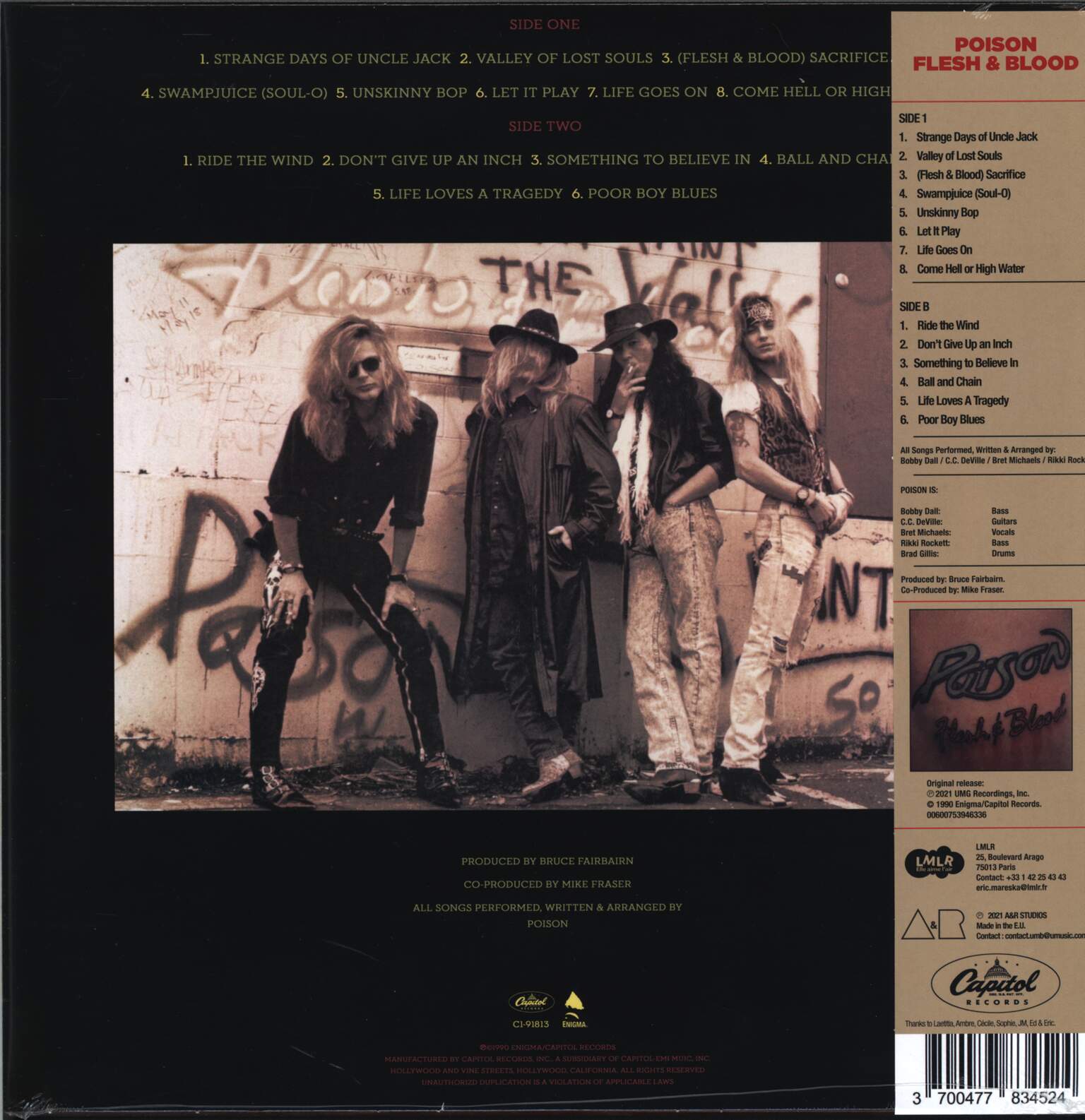 Poison: Flesh & Blood, 1×LP (Vinyl)