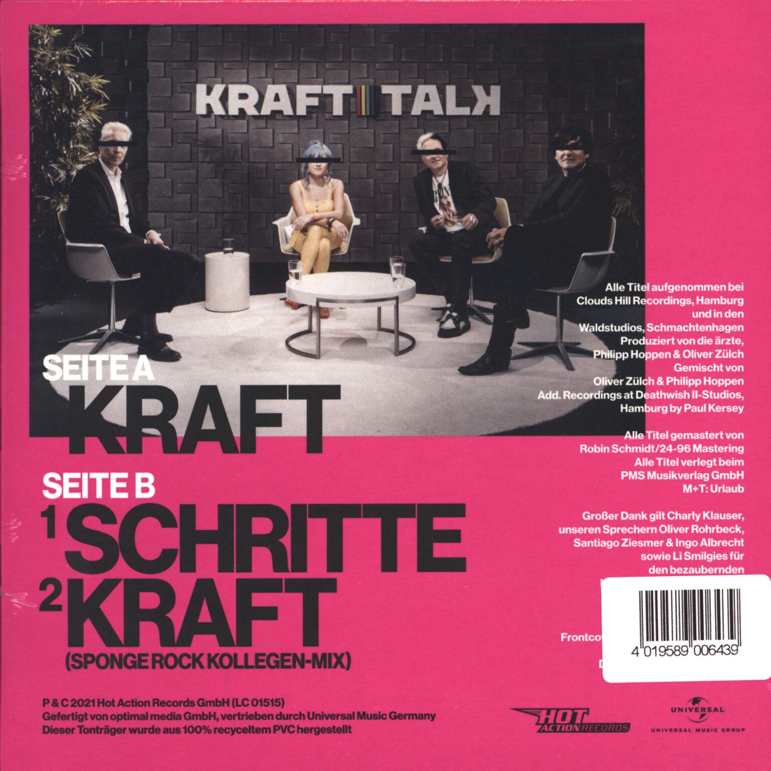 Die Ärzte: KRAFT, 1×7" Single (Vinyl)