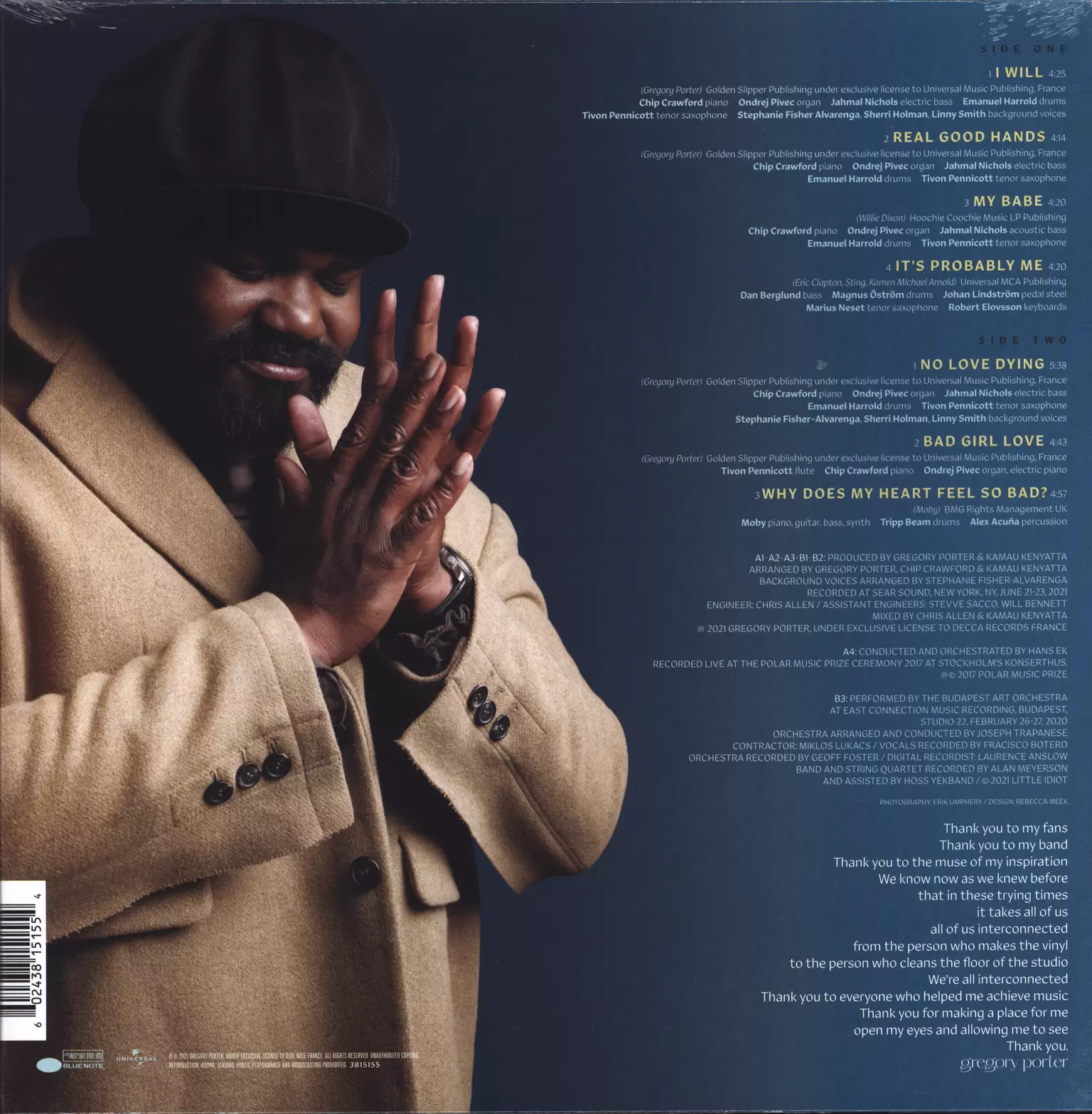 Gregory Porter: Still Rising, 1×LP (Vinyl)