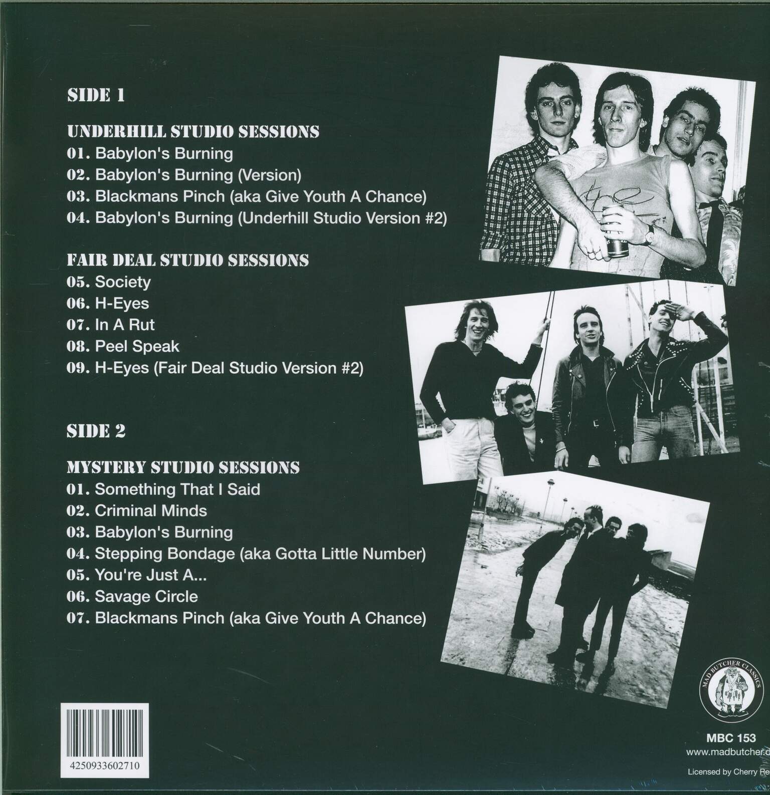 The Ruts: In A Rut, 1×LP (Vinyl)