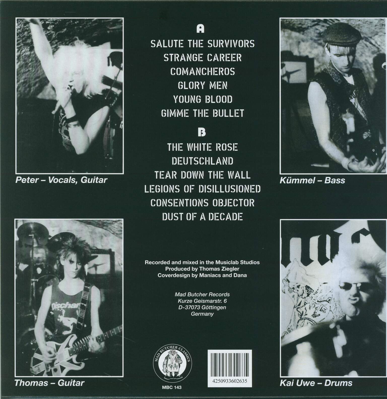 Maniacs: The White Rose Of Resistance, 1×LP (Vinyl)