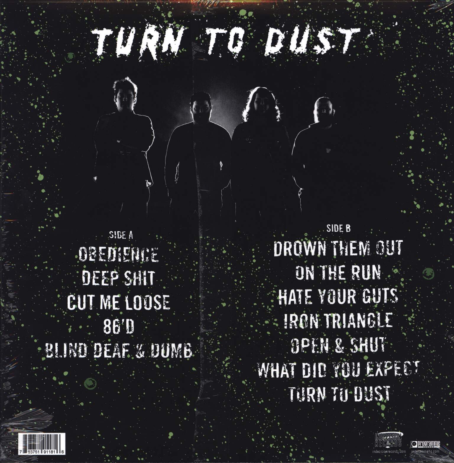 Skullcrack: Turn To Dust, 1×LP (Vinyl)