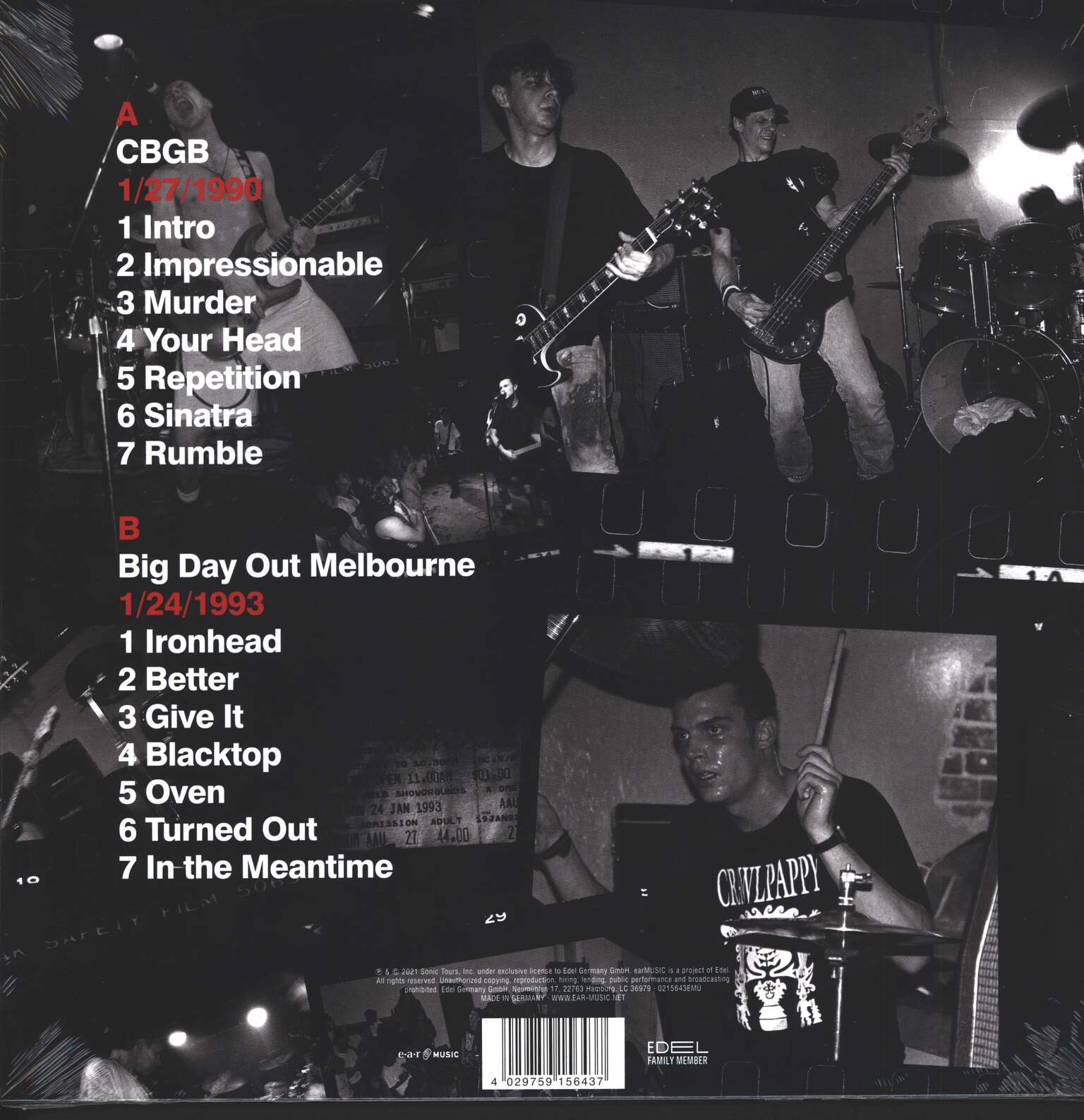 Helmet: Live And Rare, 1×LP (Vinyl)