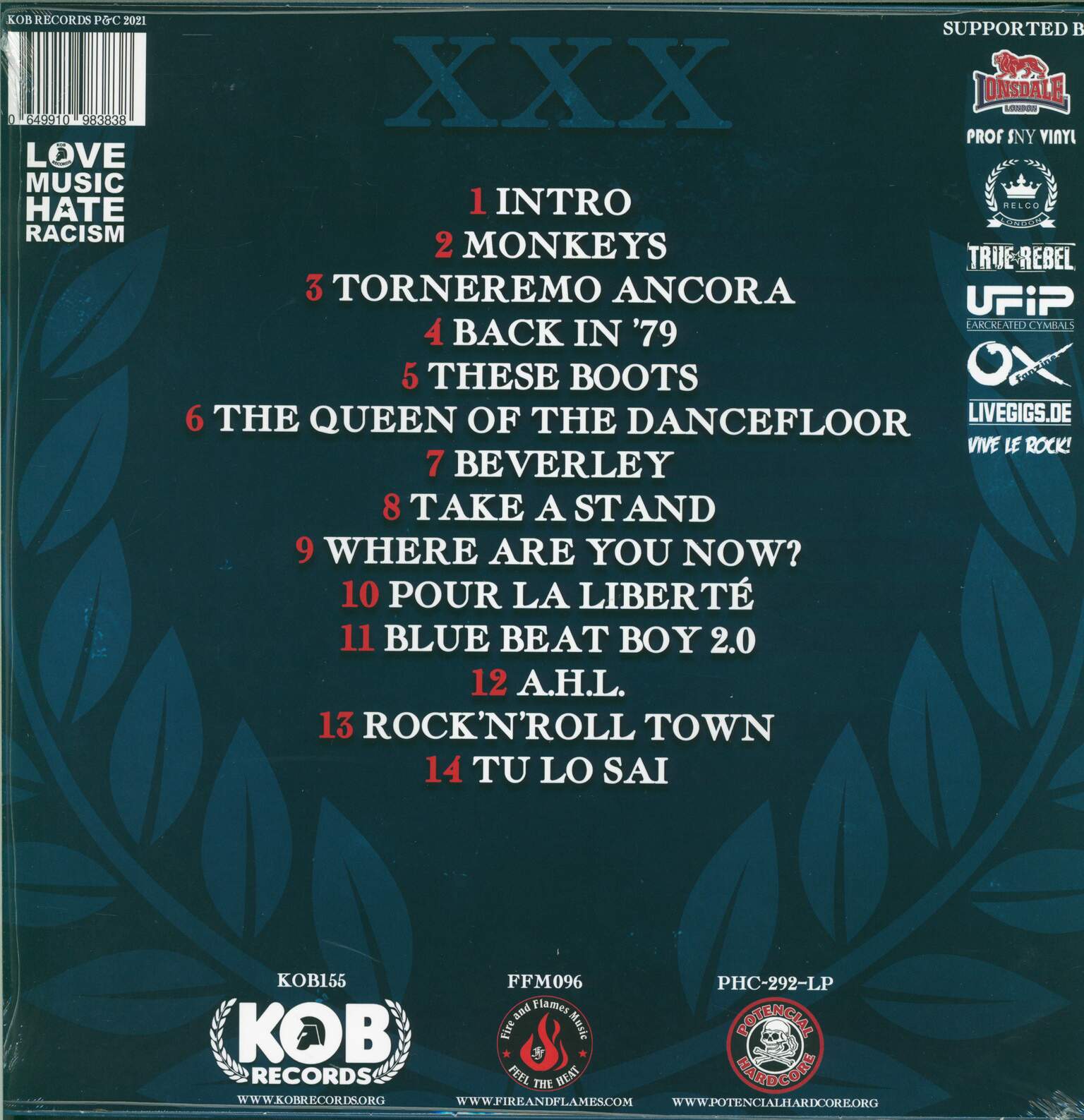 Los Fastidios: XXX The Number Of The Beat, 1×LP (Vinyl)