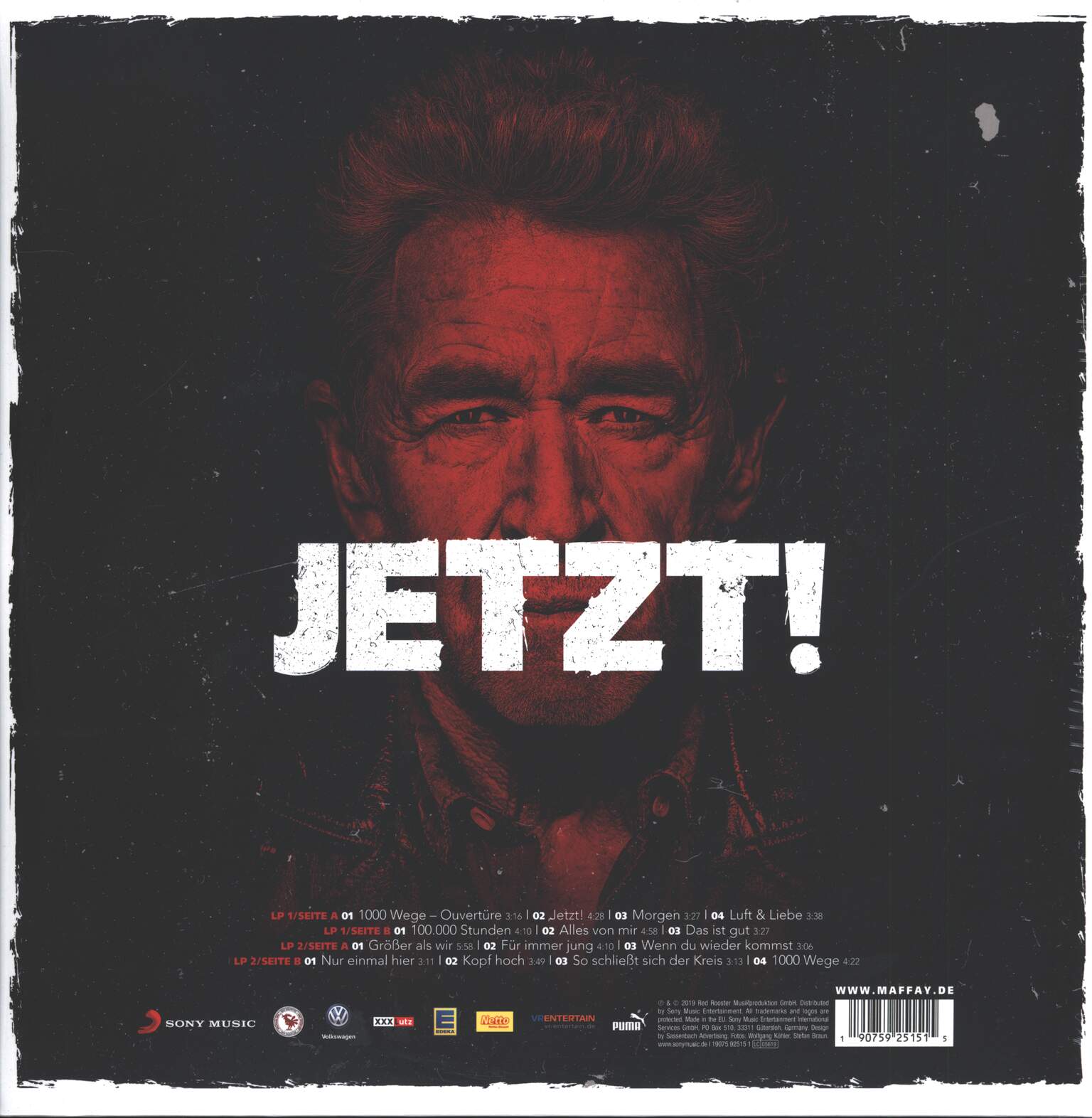 Peter Maffay: Jetzt, 2×LP (Vinyl)
