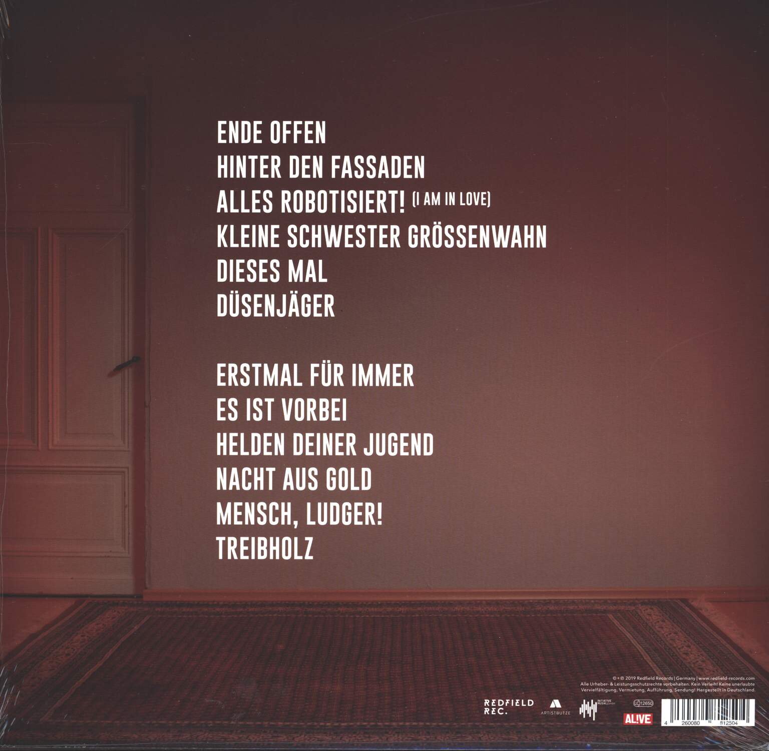 Alex Mofa Gang: Ende Offen, 1×LP (Vinyl)