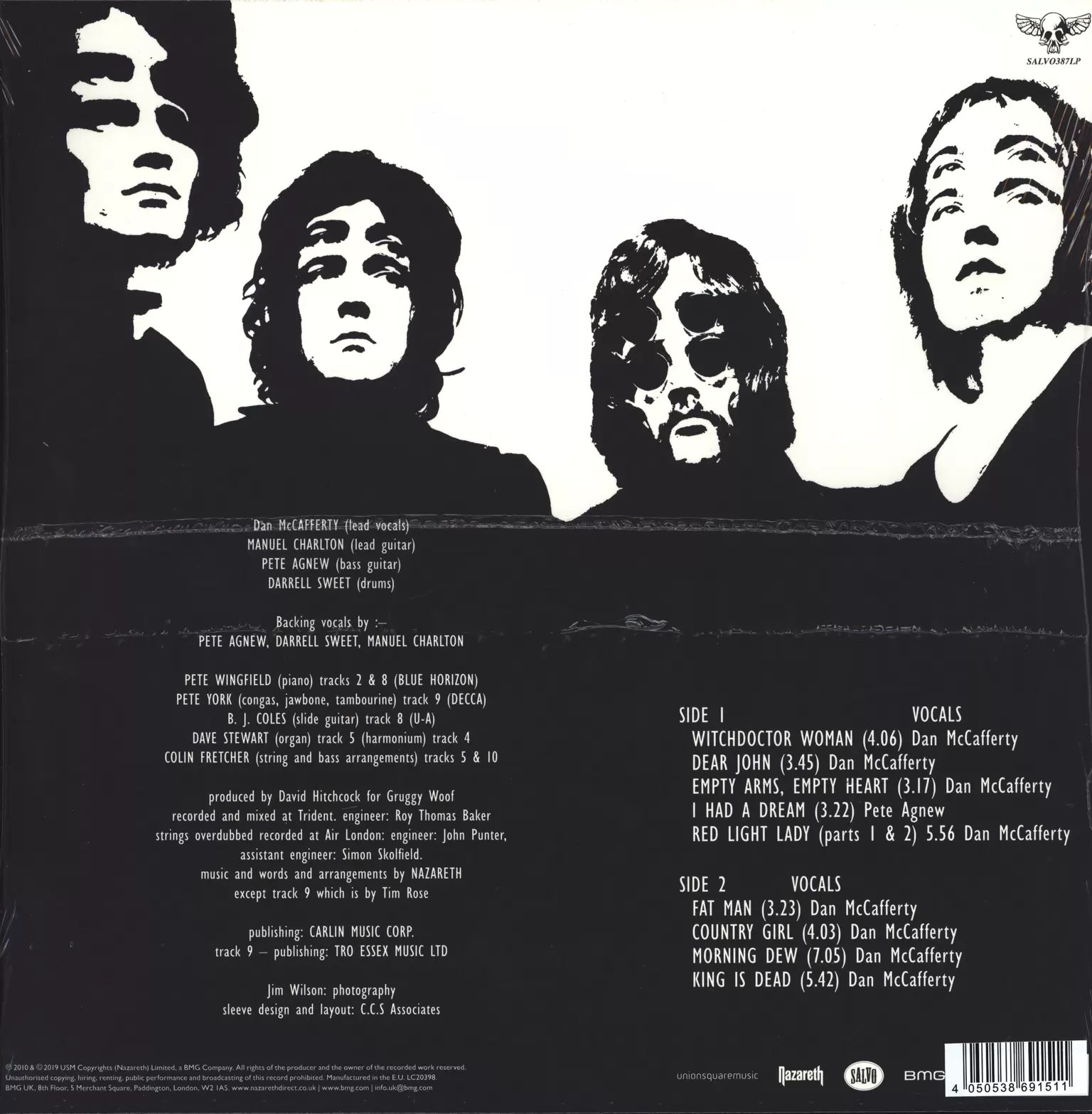 Nazareth: Nazareth, 1×LP (Vinyl)