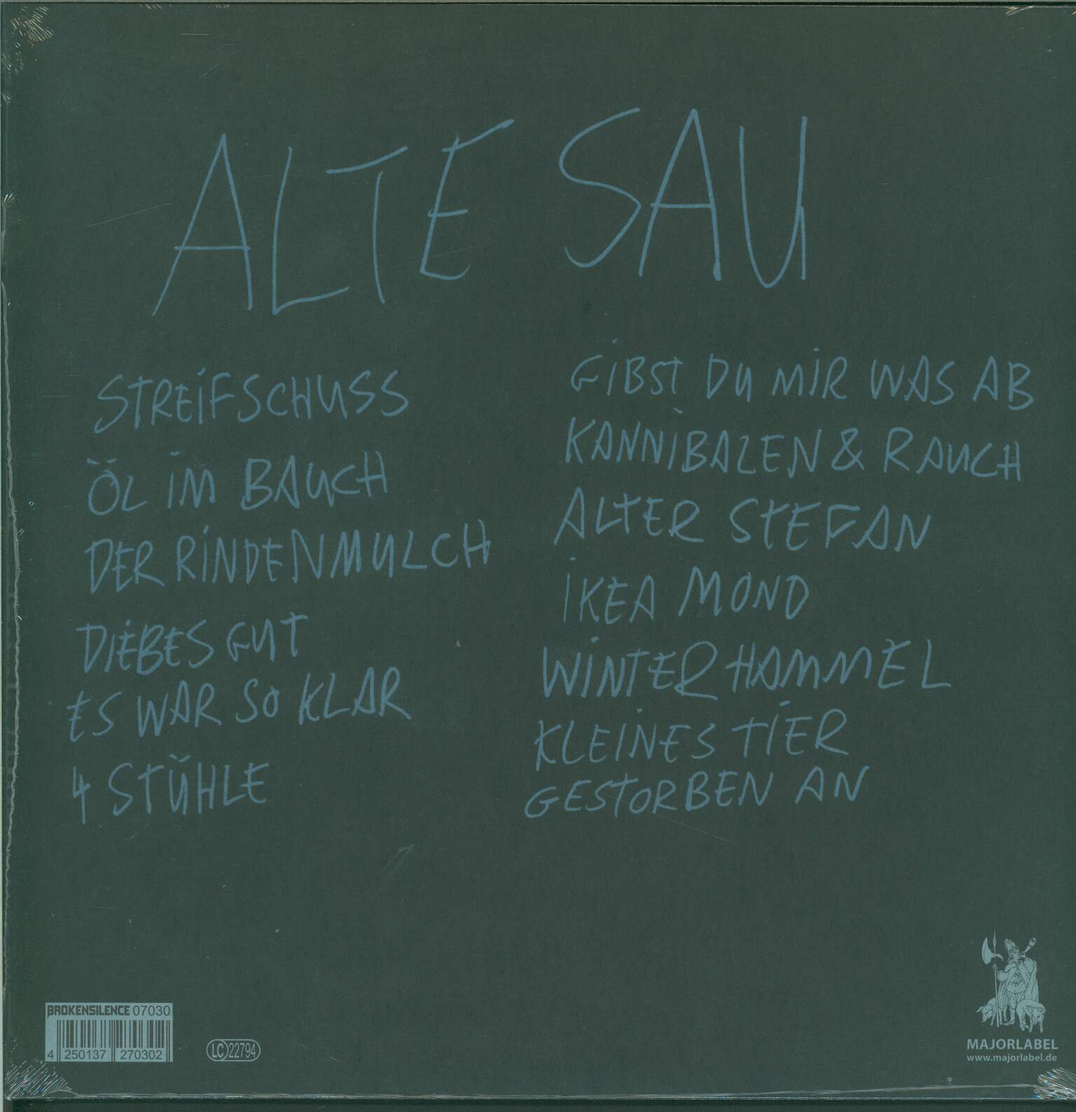 Alte Sau: Öl Im Bauch, 1×LP (Vinyl)