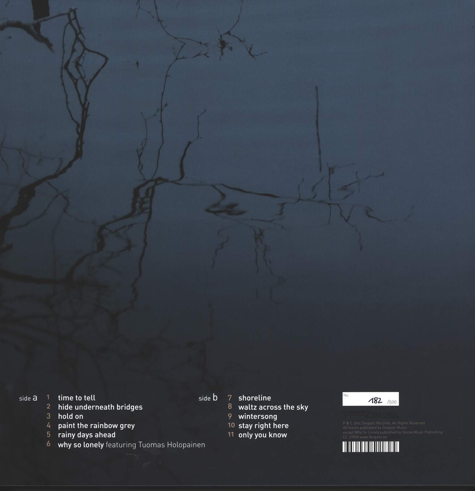 Kari Rueslåtten: Time To Tell, 1×LP (Vinyl)