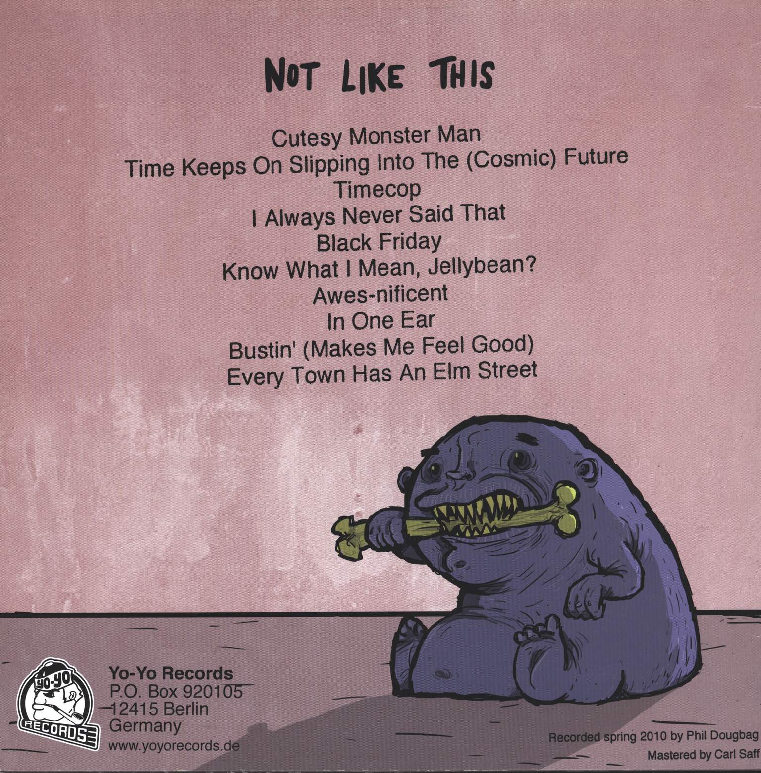 Iron Chic: Not Like This, 1×LP (Vinyl)