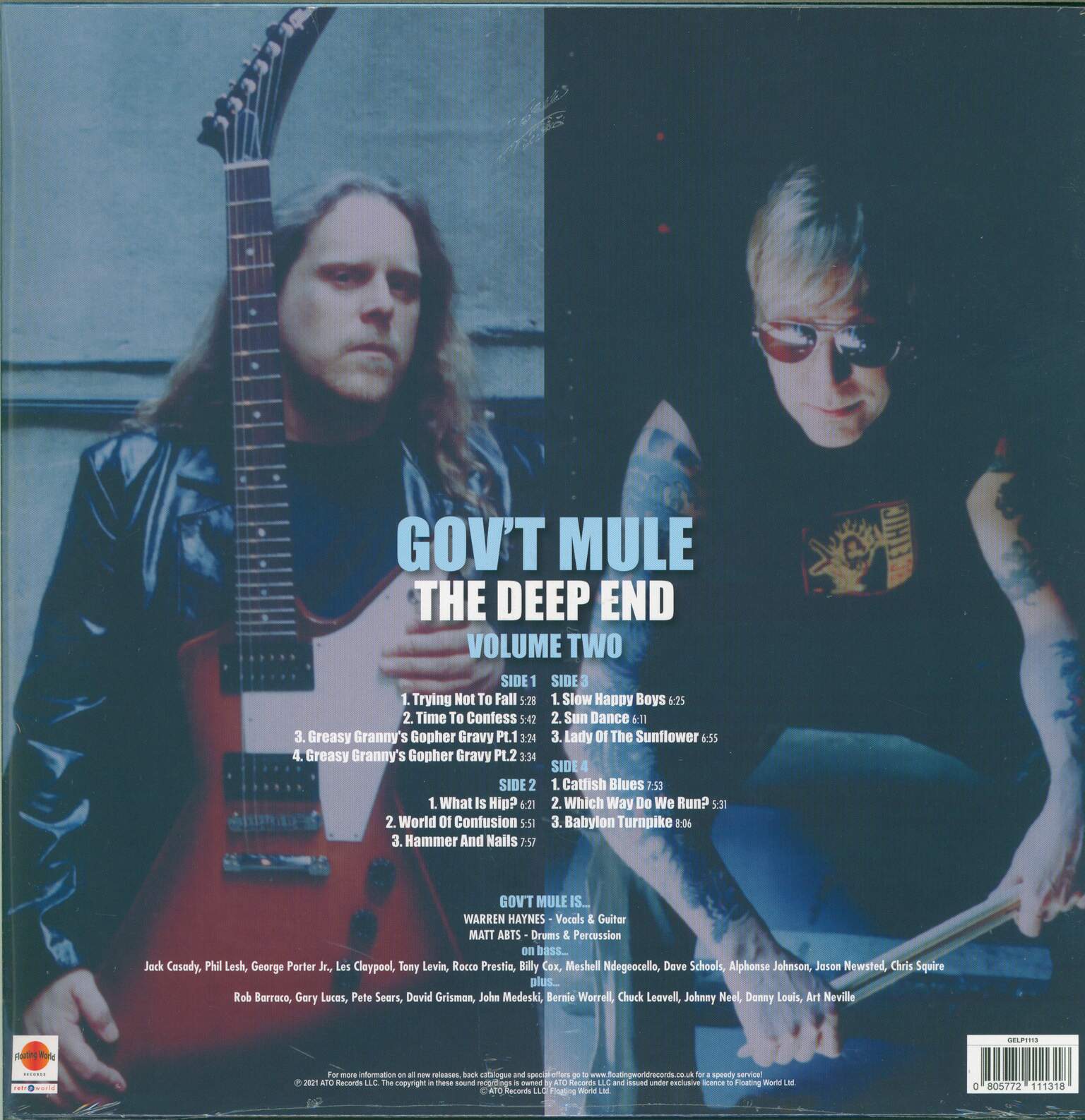 Gov't Mule: The Deep End Vol. 2, 2×LP (Vinyl)