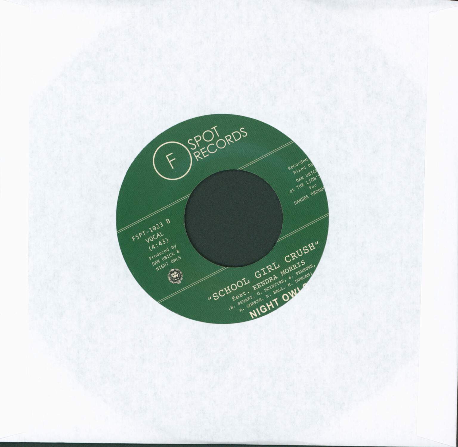 Night Owls: Me and Baby Brother, 1×7" Single (Vinyl)
