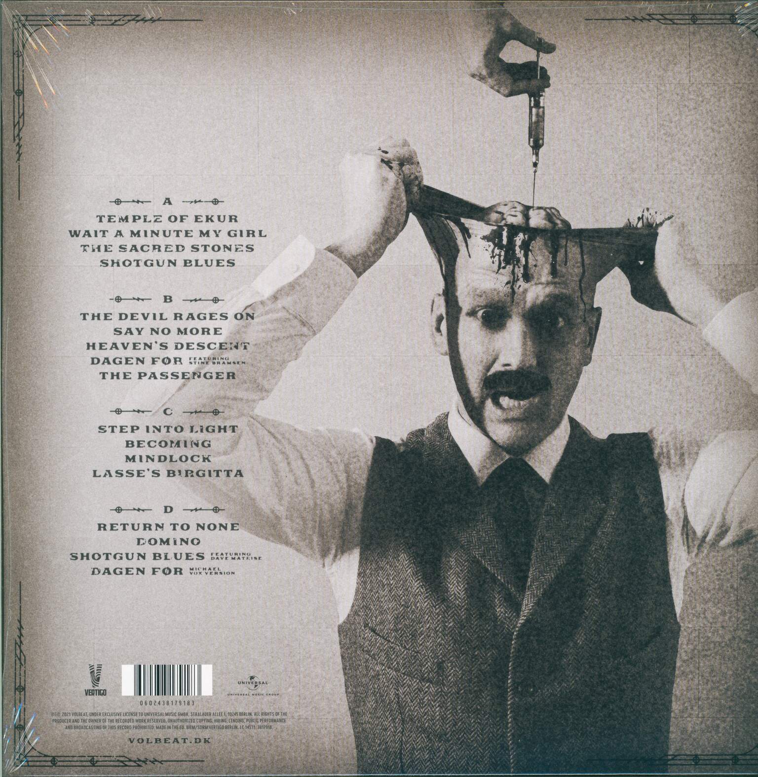 Volbeat: Servant Of The Mind, 2×LP (Vinyl)