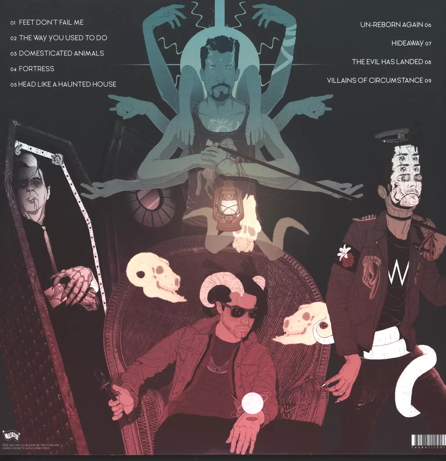 Queens Of the Stone Age: Villains, 2×LP (Vinyl)