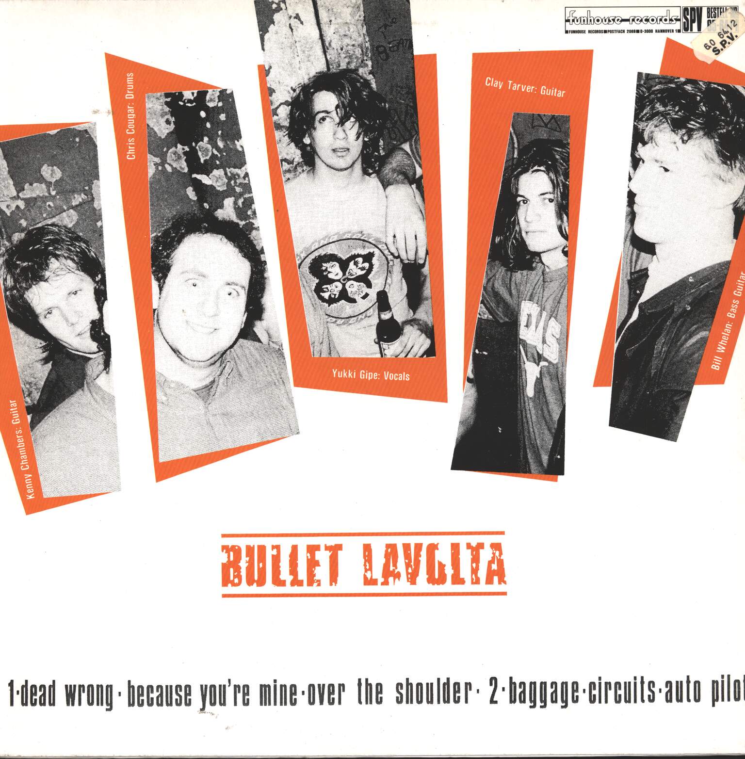 Bullet Lavolta: Dead Wrong, 1×12" Maxi Single (Vinyl)