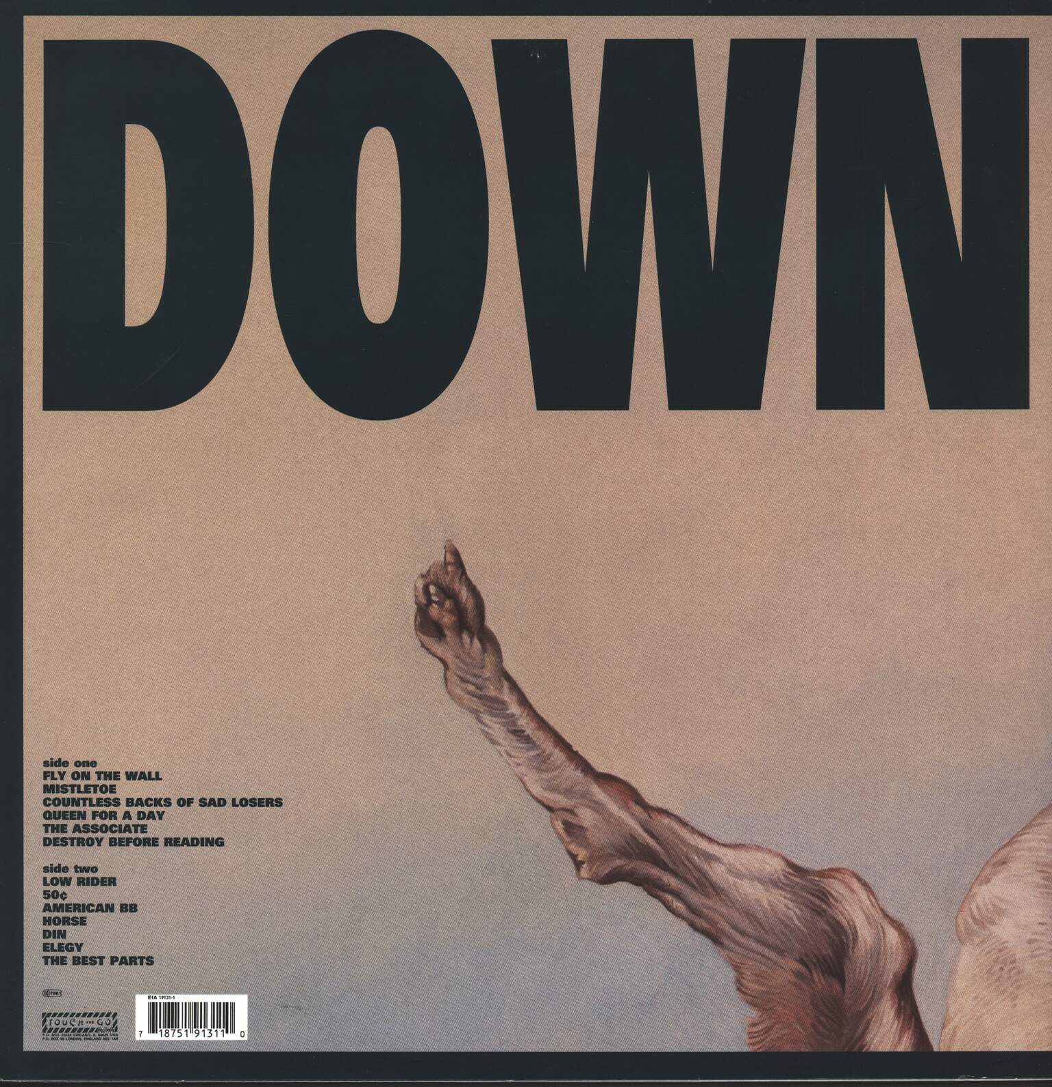 The Jesus Lizard: Down, 1×LP (Vinyl)