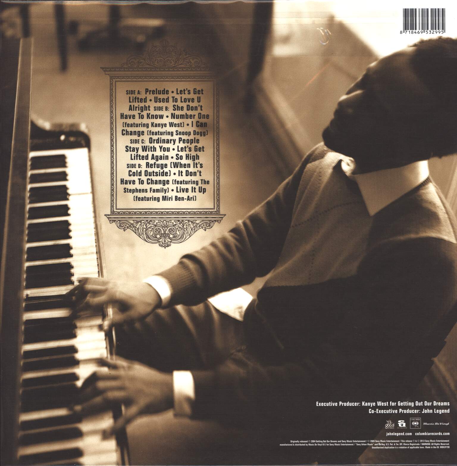 John Legend: Get Lifted, 2×LP (Vinyl)