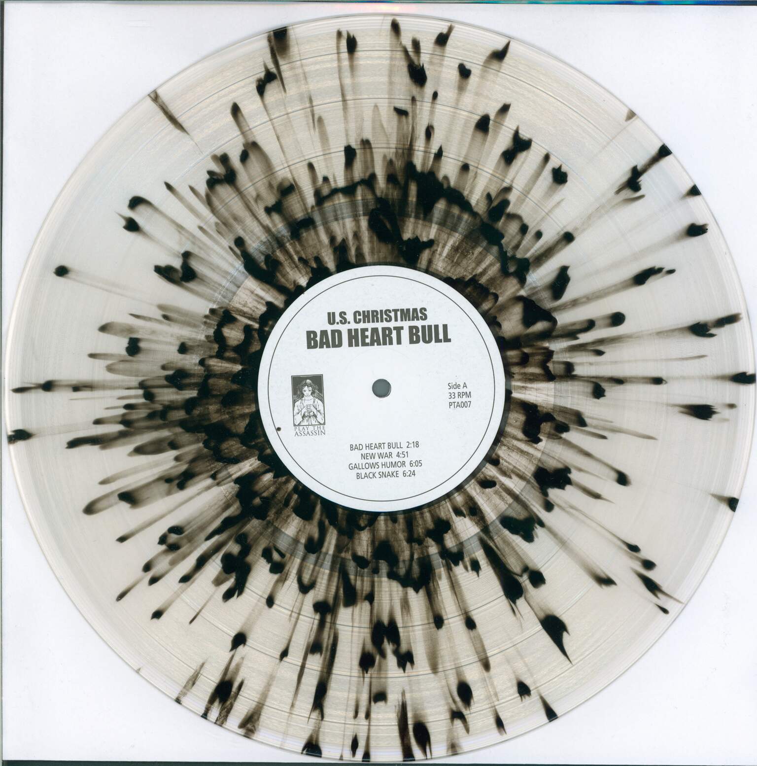 U.S. Christmas: Bad Heart Bull, 1×LP (Vinyl)
